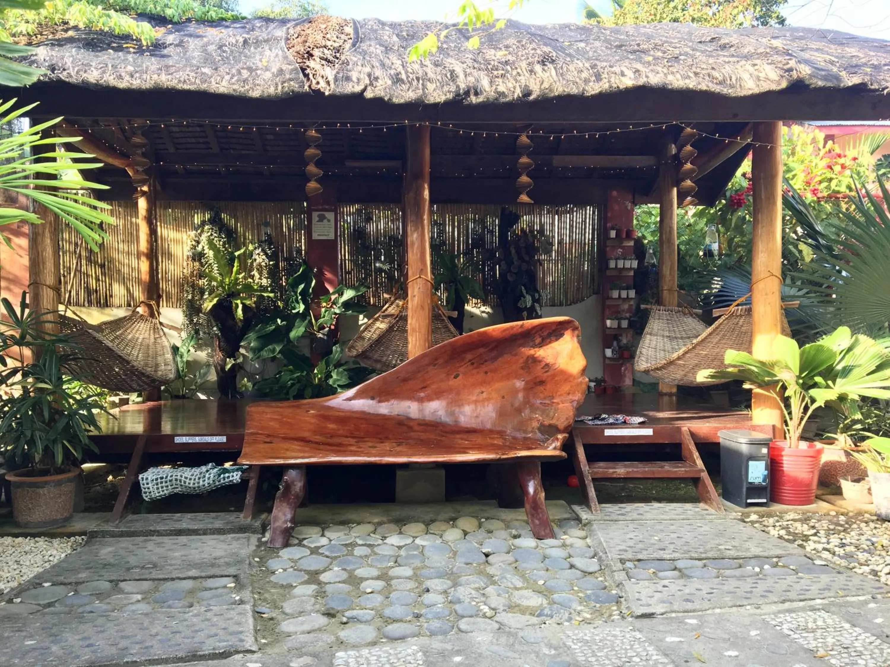 Garden in Pisces Tourist Inn - Port Barton