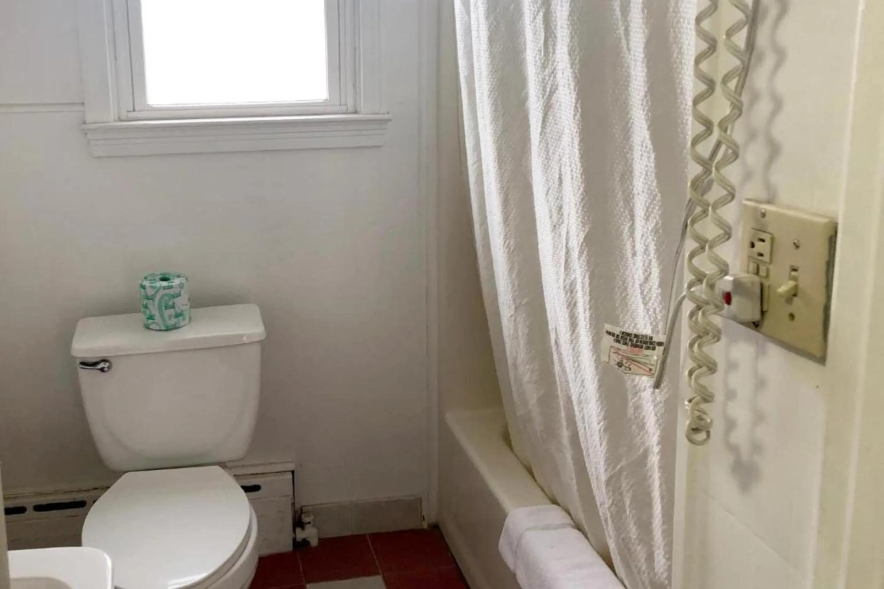 Bathroom in OYO Hotel Starlite Seneca Falls