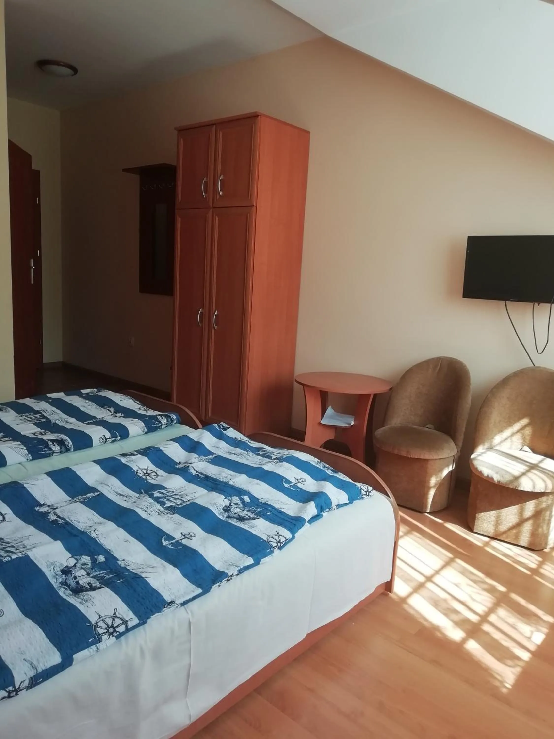 Bed in Hotel Fregata