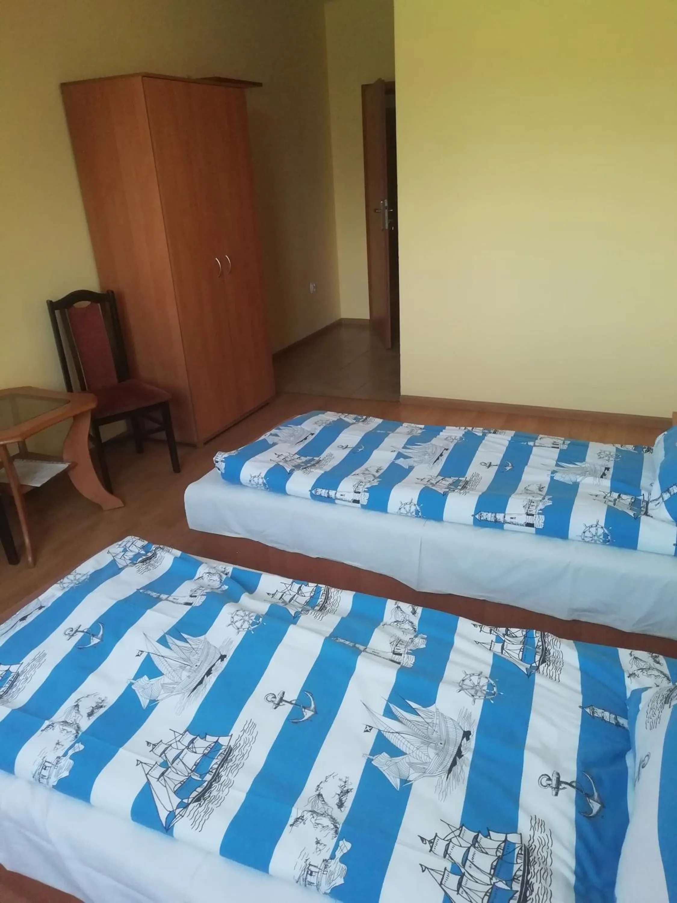 Bed in Hotel Fregata