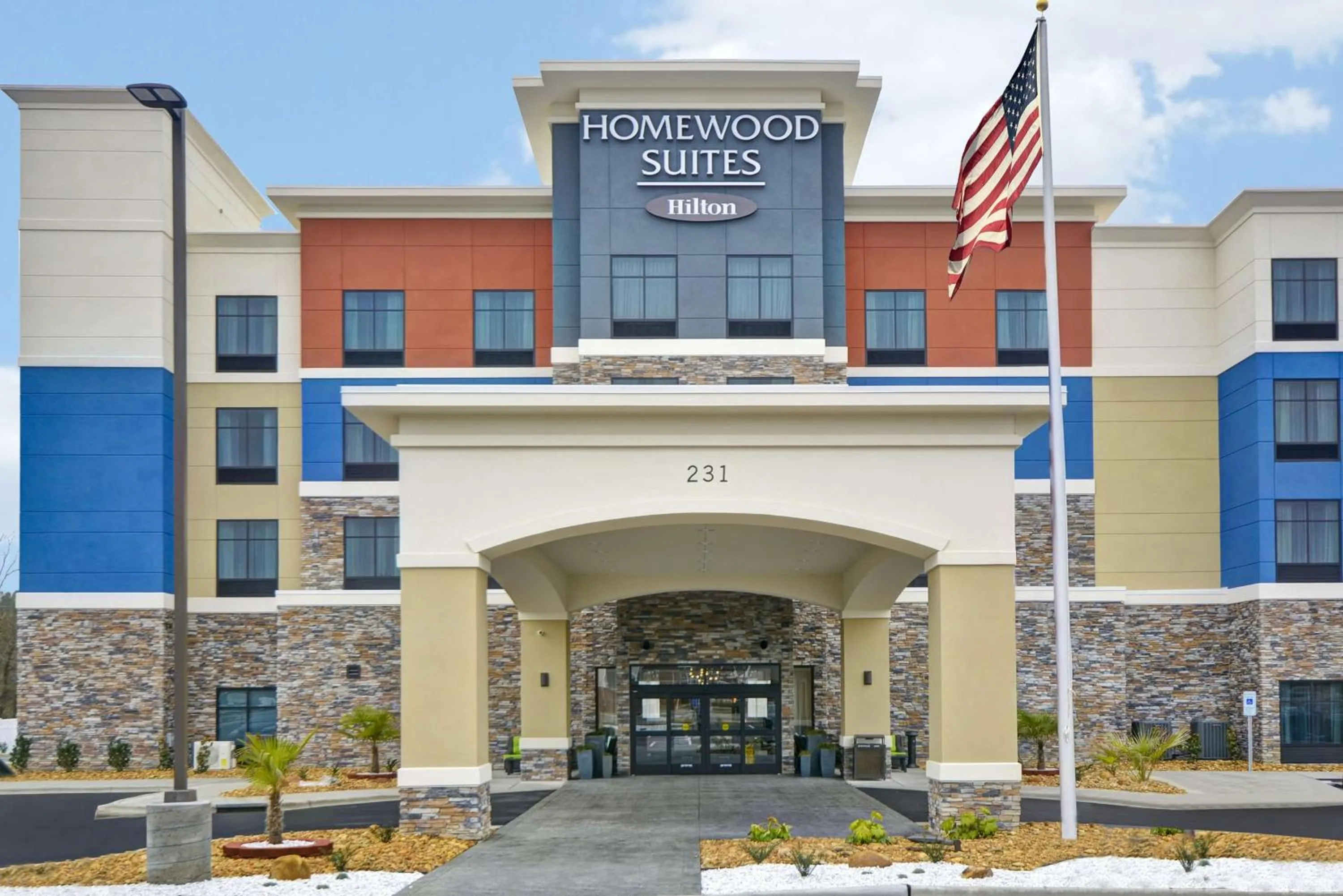Property building in Homewood Suites By Hilton Rocky Mount