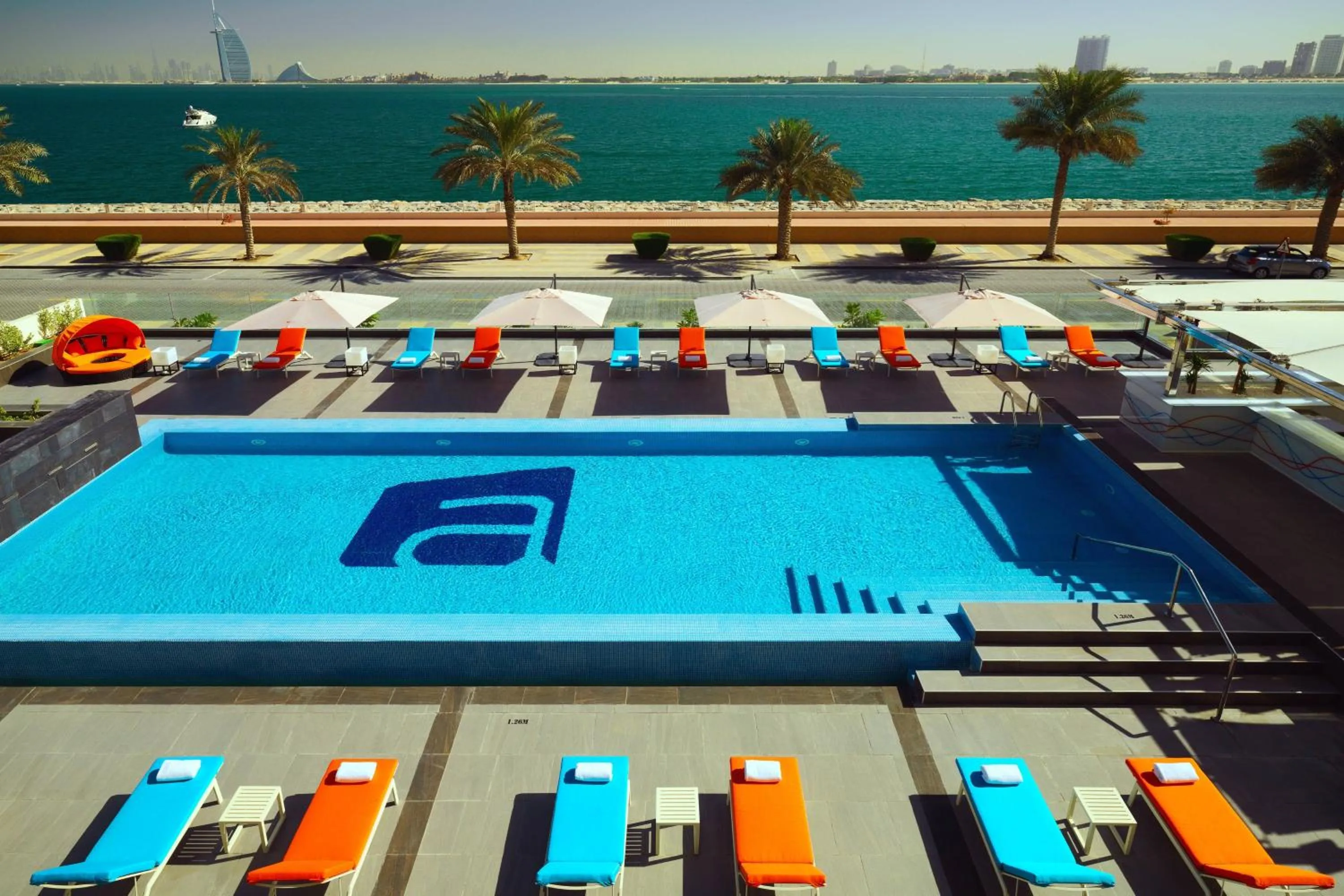 Swimming pool in Aloft Palm Jumeirah