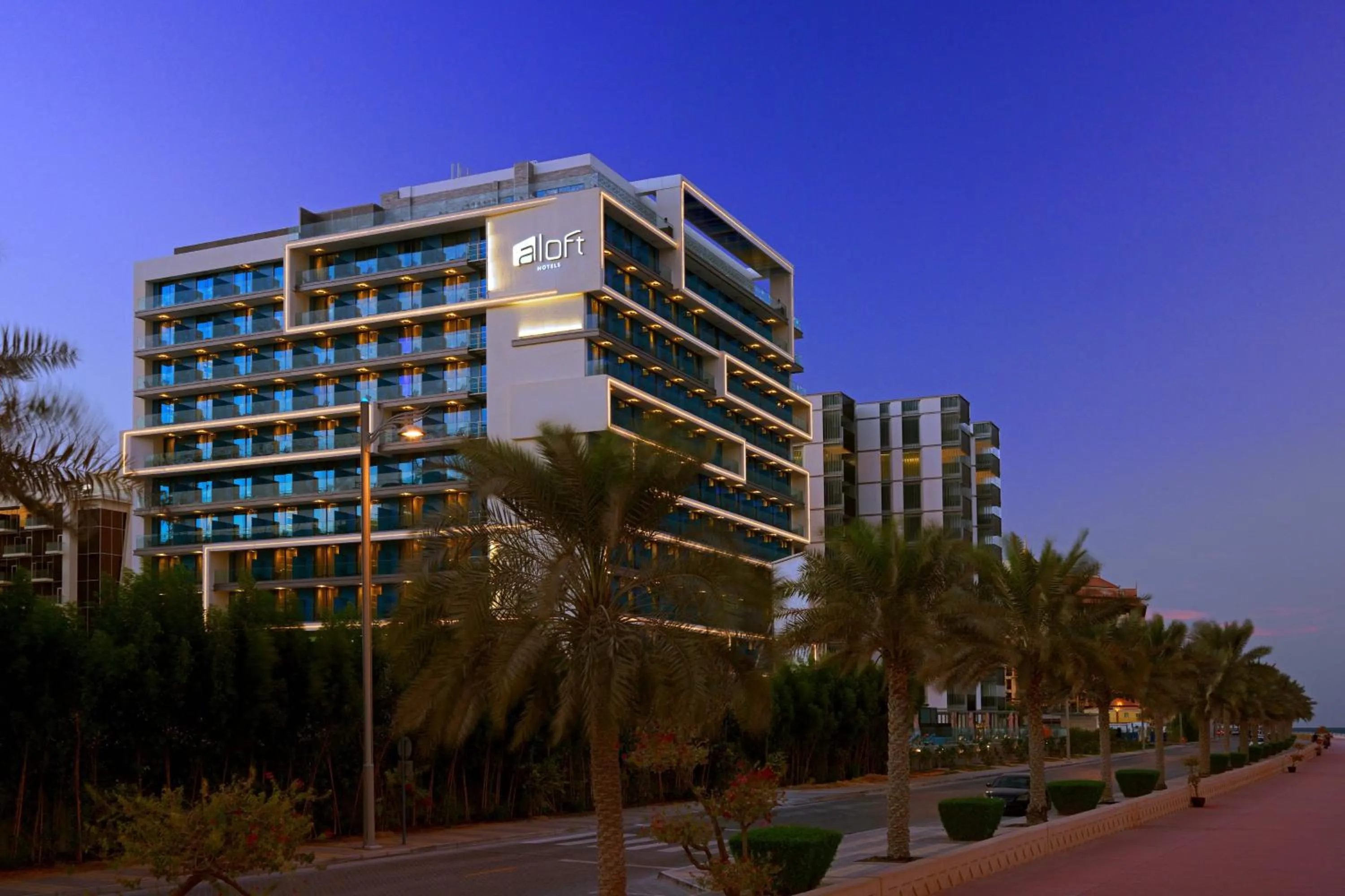 Property building in Aloft Palm Jumeirah