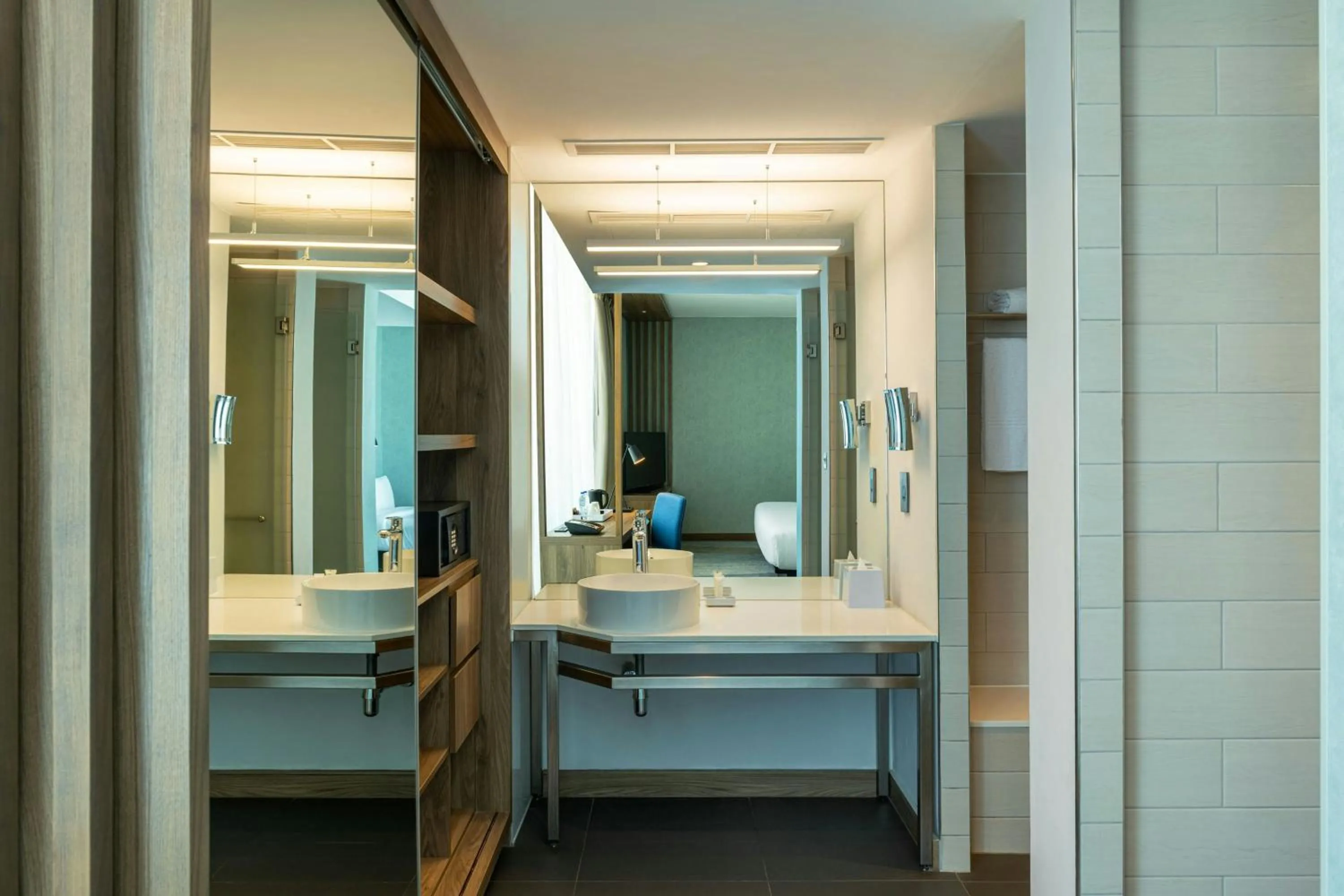 Bathroom in Aloft Palm Jumeirah