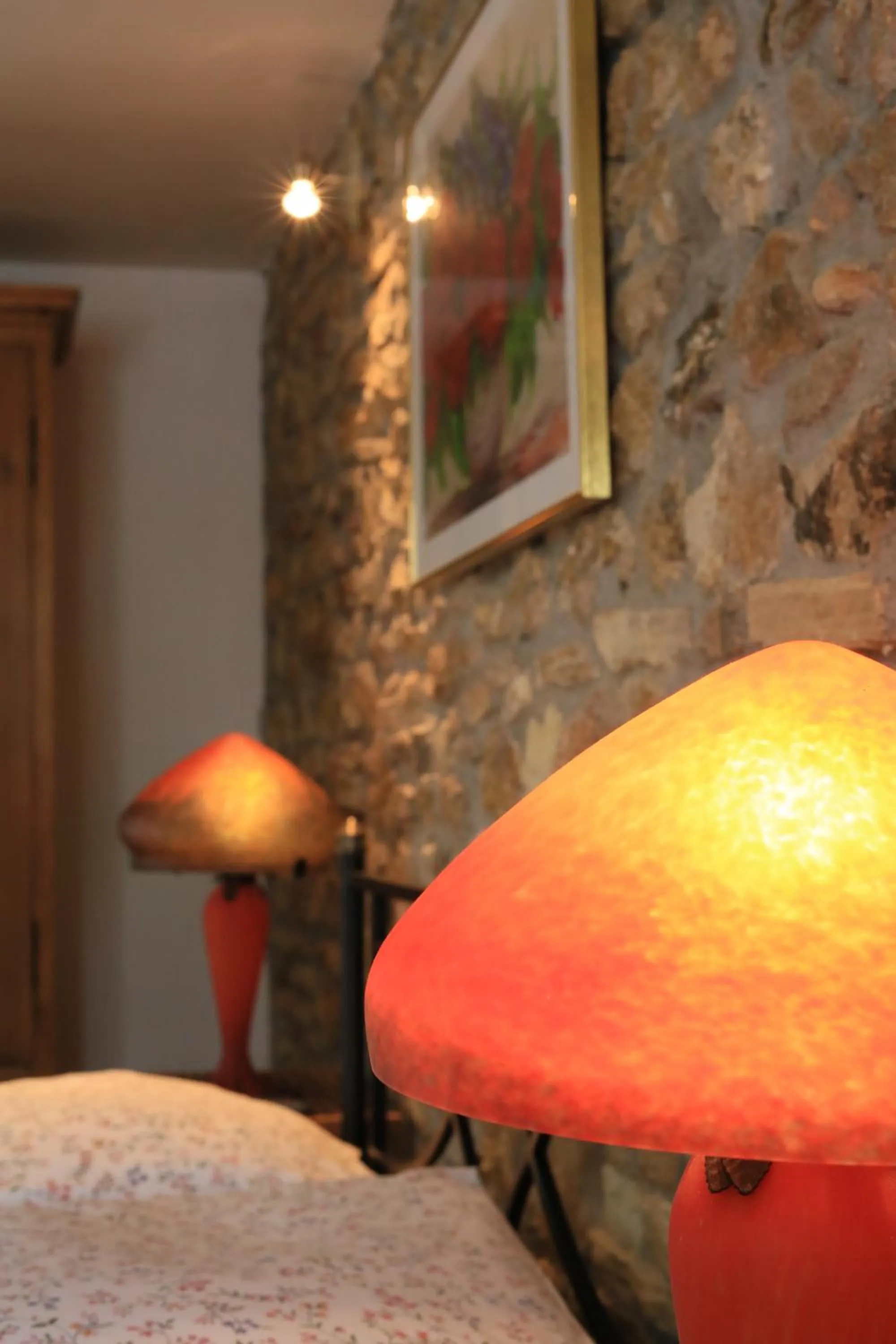 Photo of the whole room, Bed in Hotel Weingewolbe