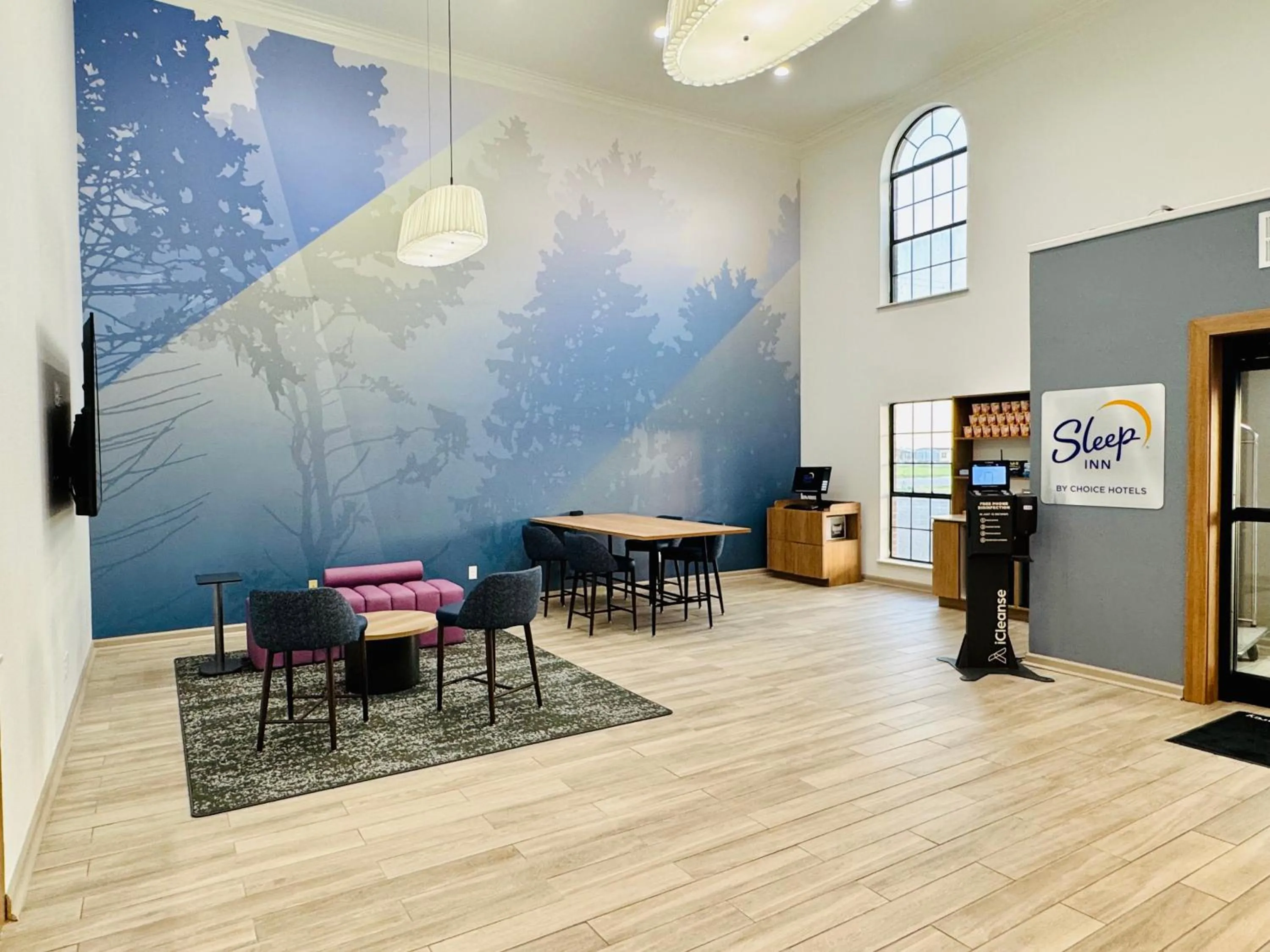 Lobby or reception in Sleep Inn & Suites Searcy near University