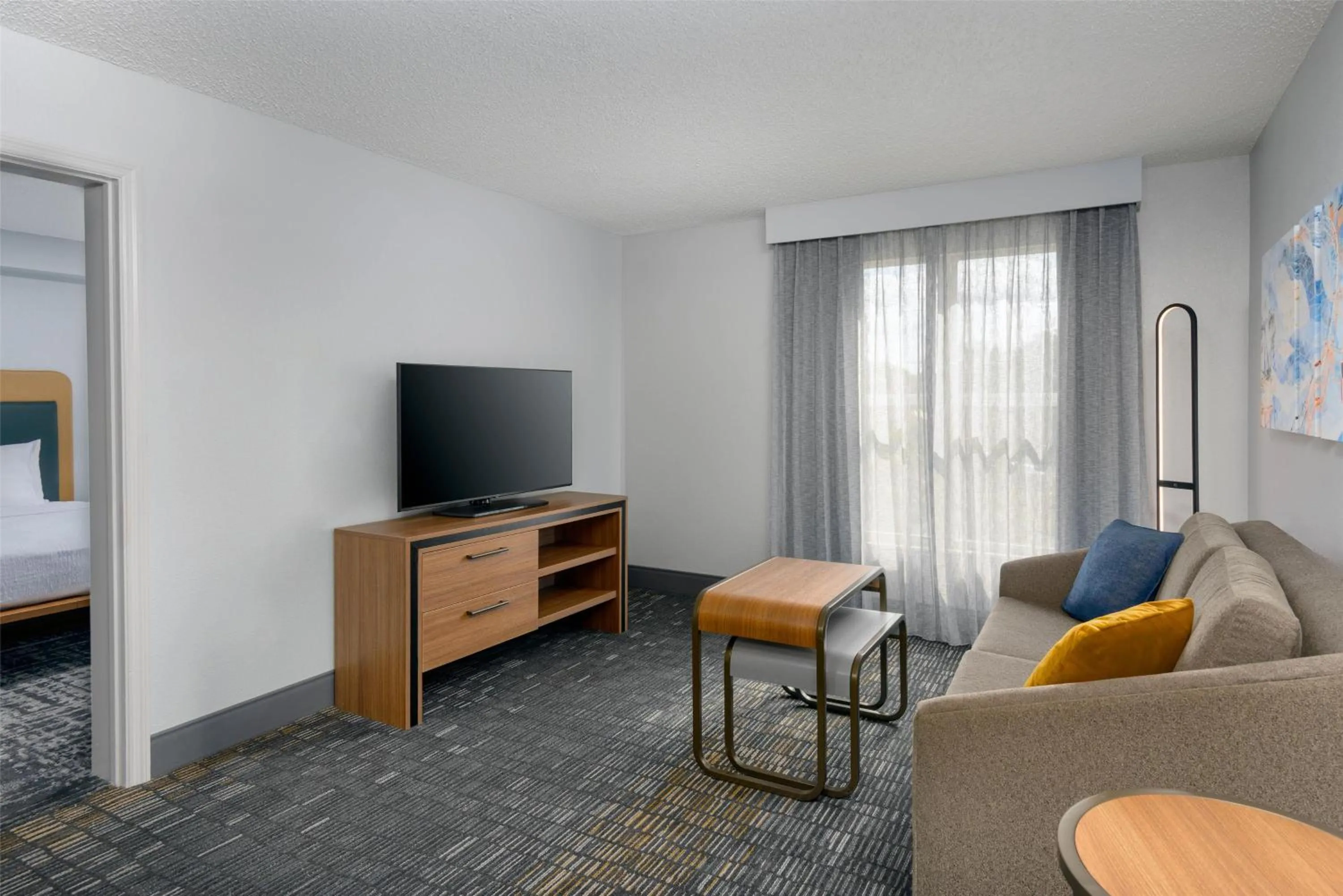 Living room in Homewood Suites by Hilton Orlando-UCF Area