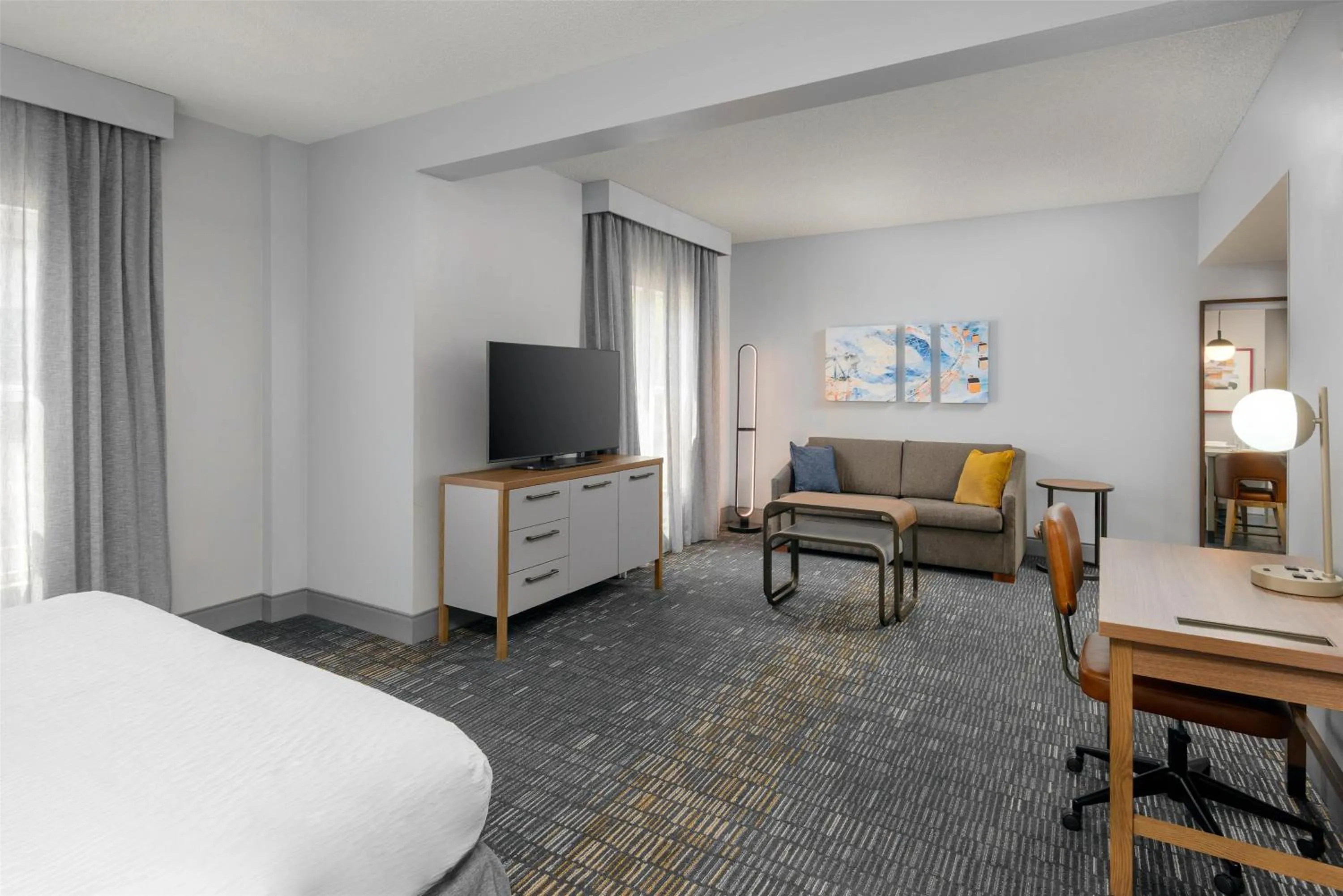 Bedroom, Bed in Homewood Suites by Hilton Orlando-UCF Area