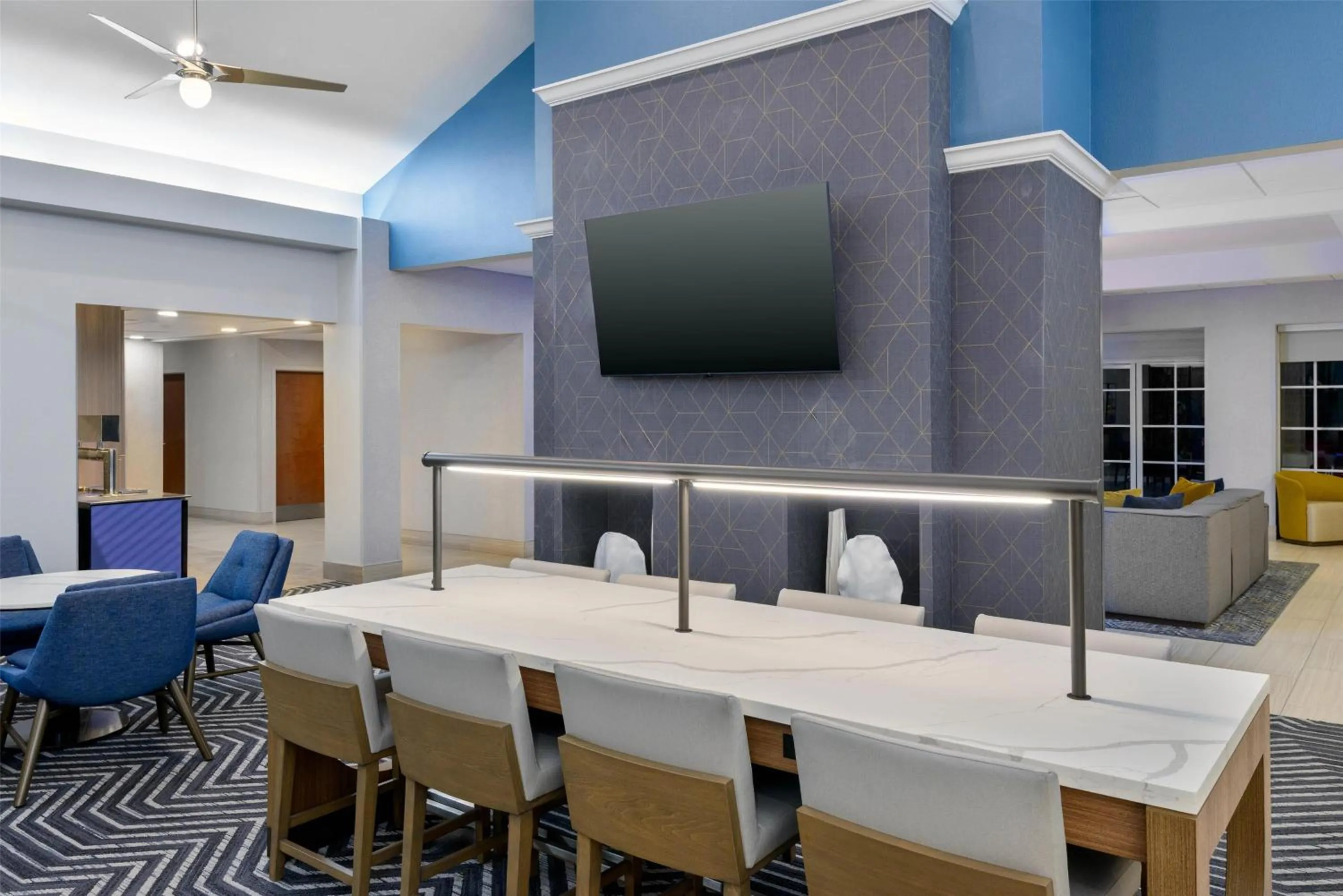 Lobby or reception in Homewood Suites by Hilton Orlando-UCF Area