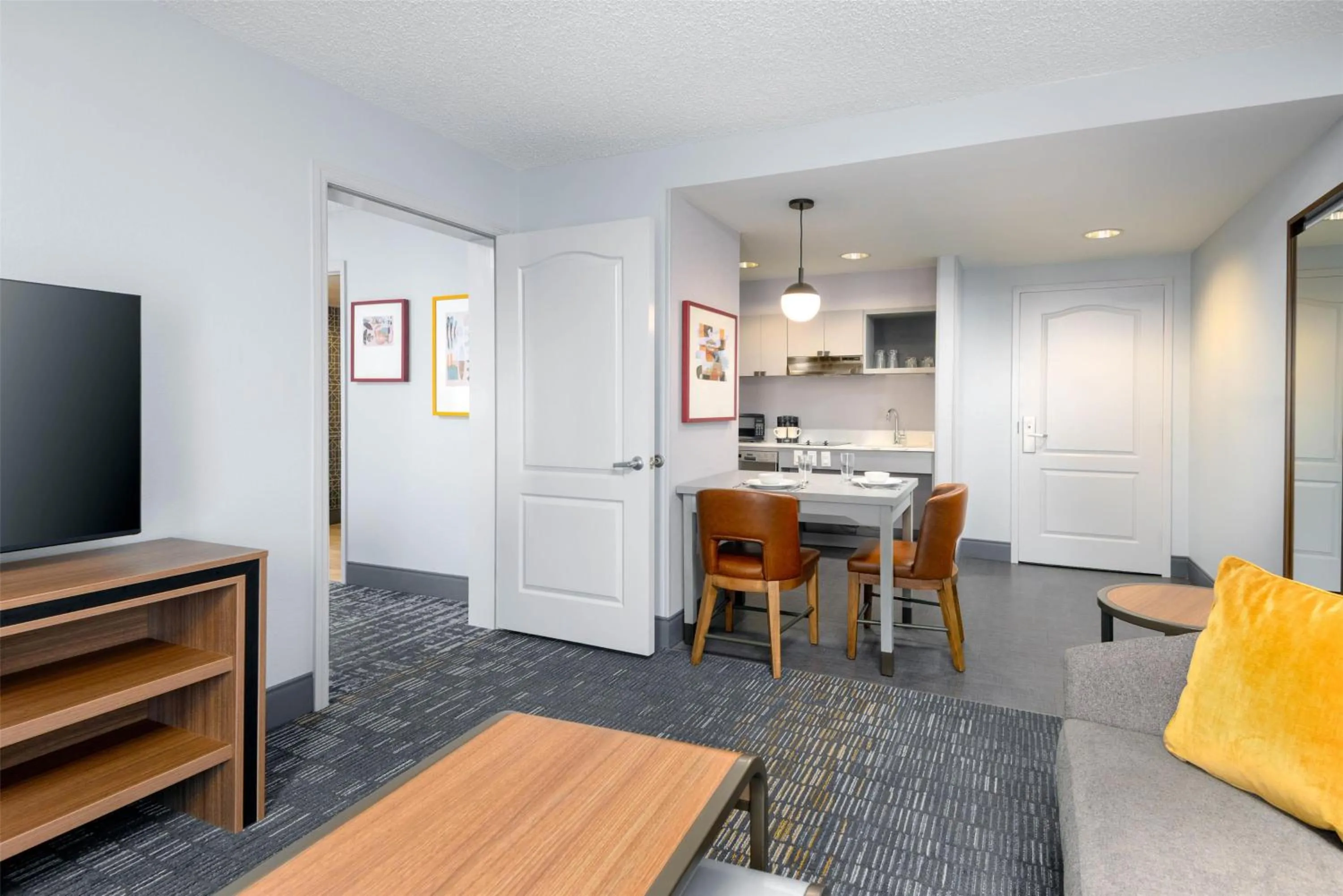 Living room in Homewood Suites by Hilton Orlando-UCF Area