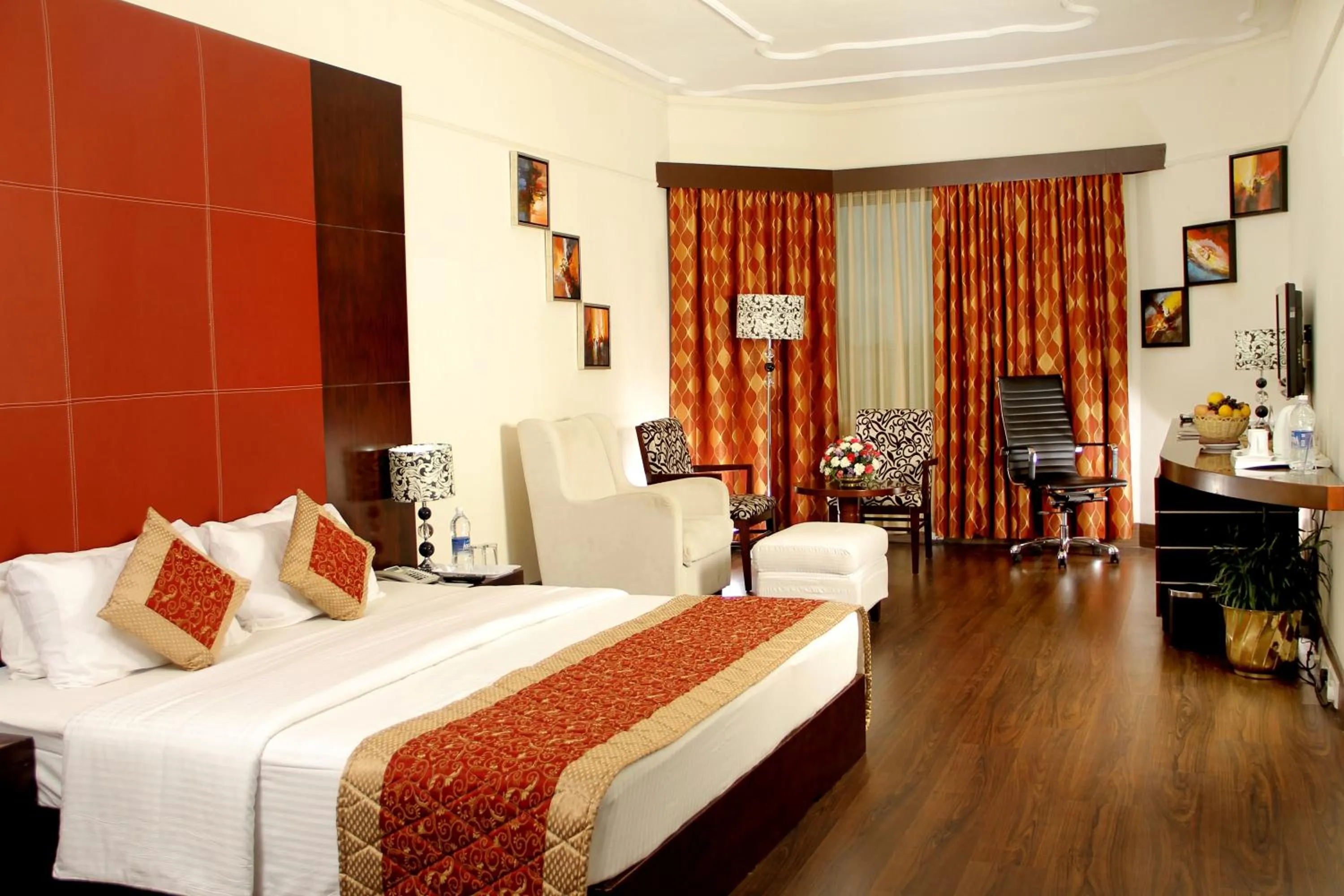 Bed in The South Park Hotel