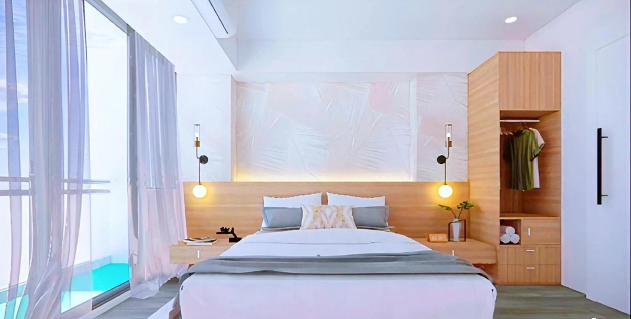 Bed in Holiday Escape Philippines