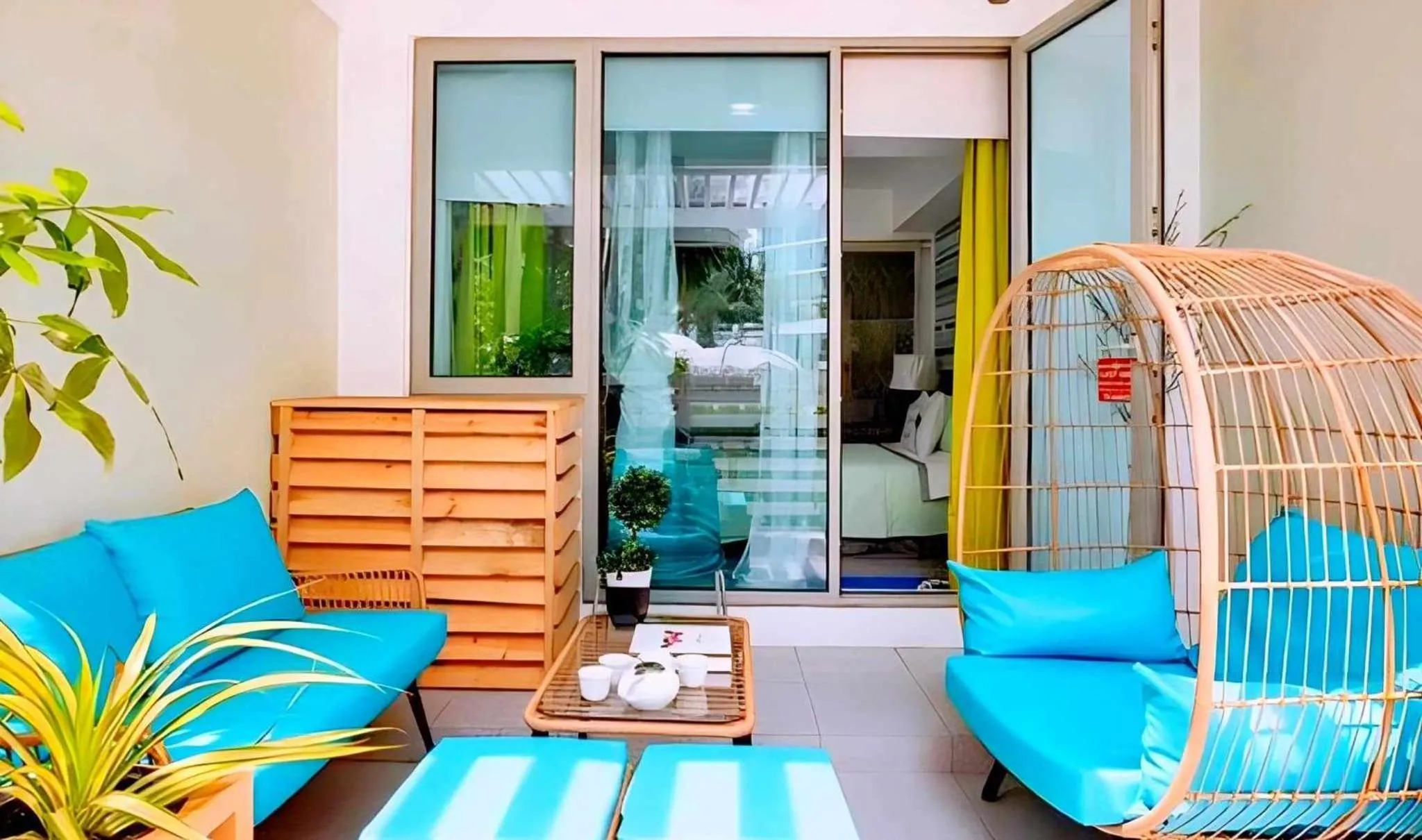 Balcony/Terrace in Holiday Escape Philippines