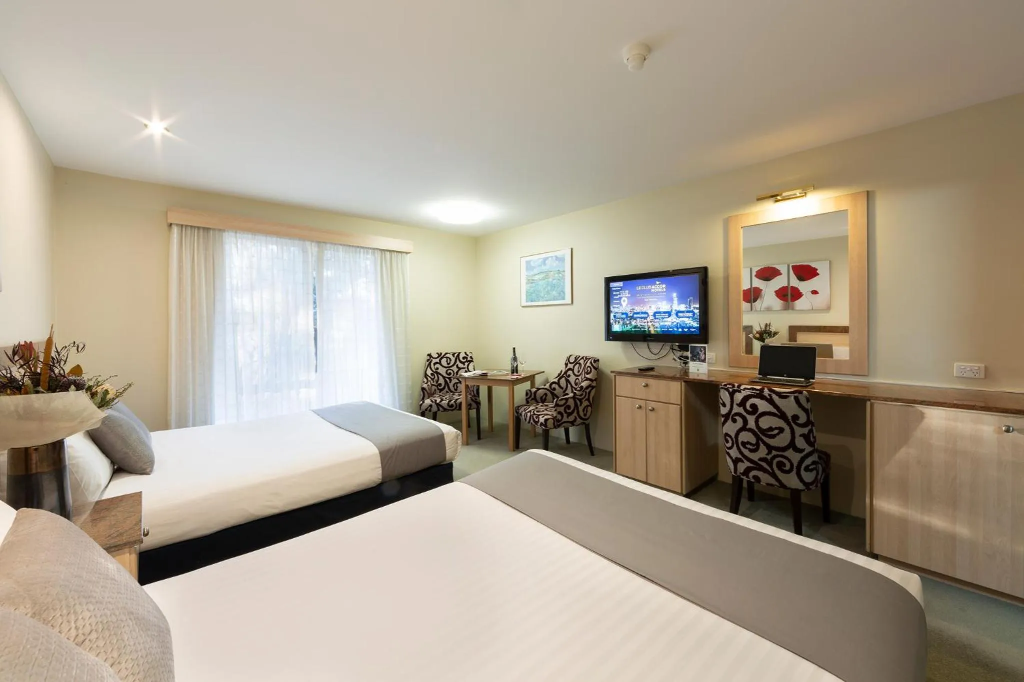 Bed in ibis Styles Canberra