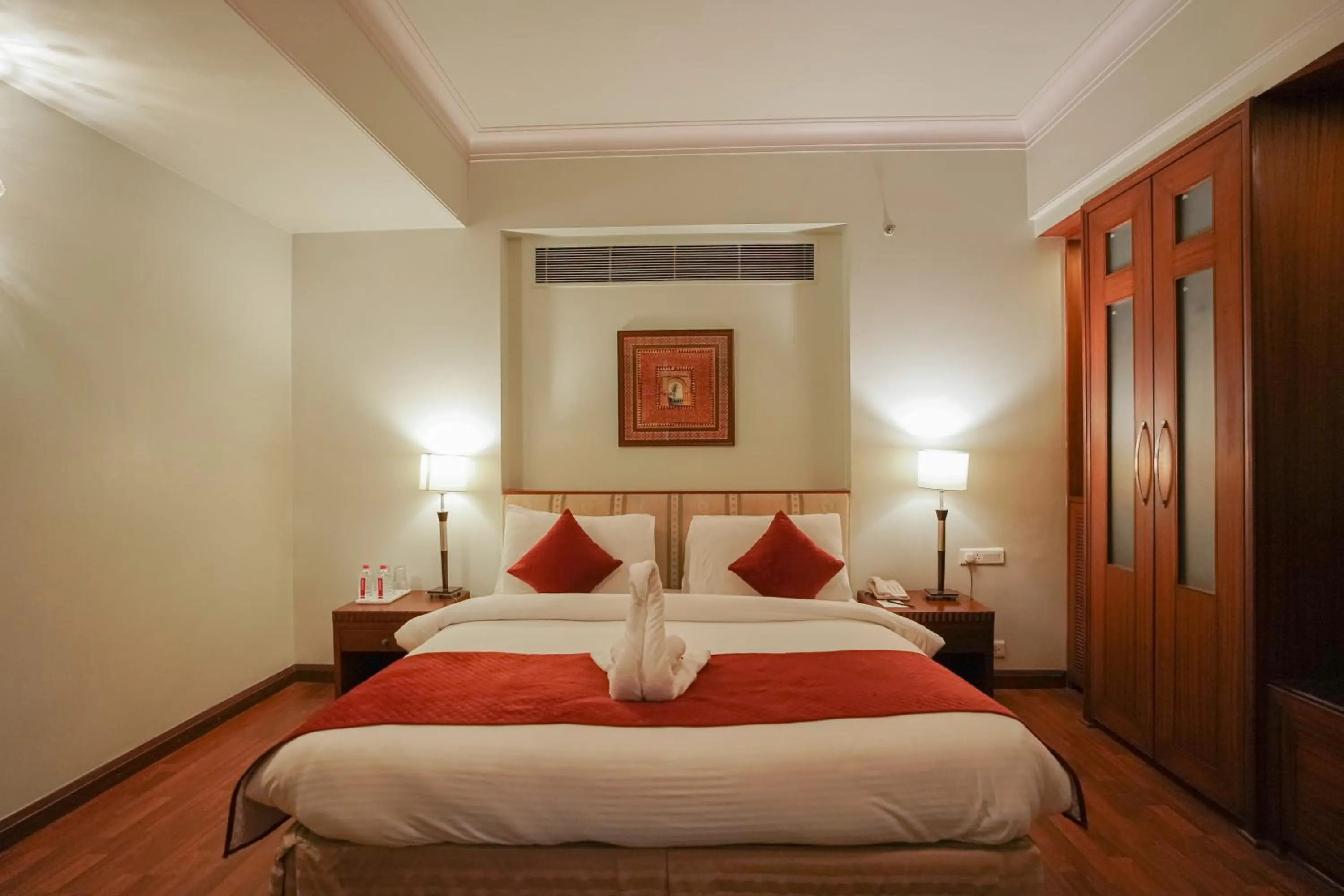 Bedroom, Bed in Clarion Bella Casa at Airport