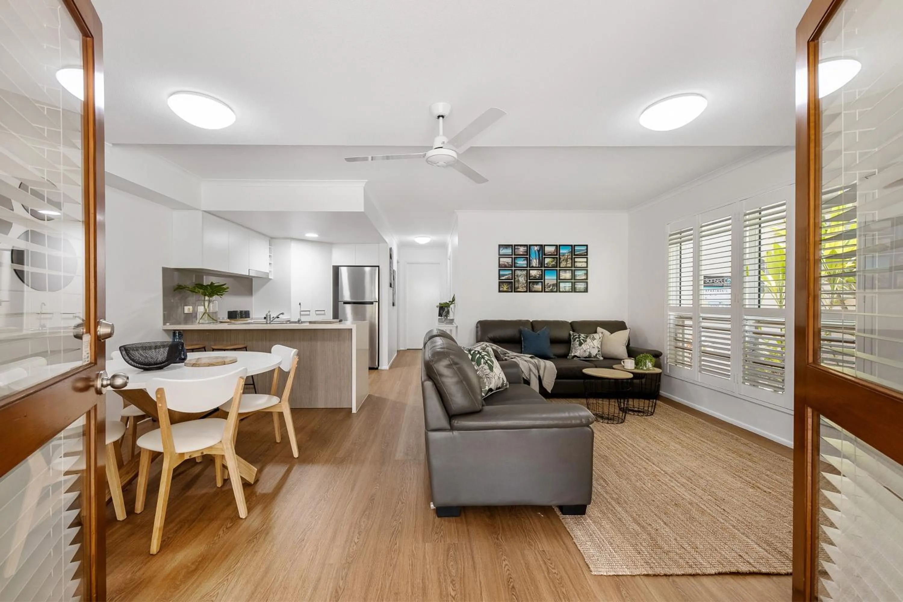 Living room in Sunset Cove Noosa