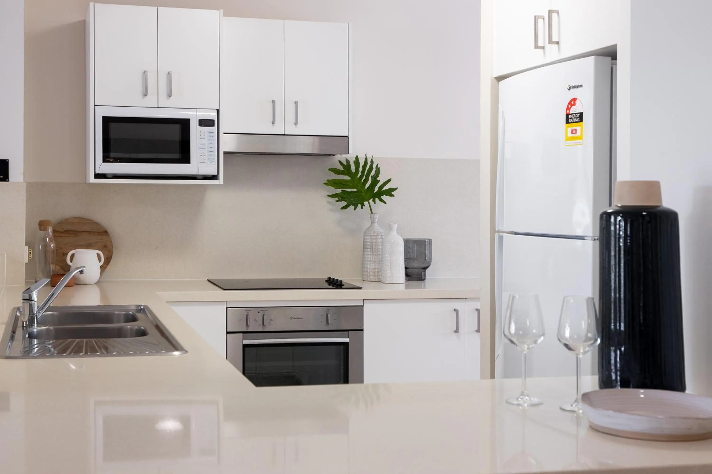 Kitchen or kitchenette in Sunset Cove Noosa