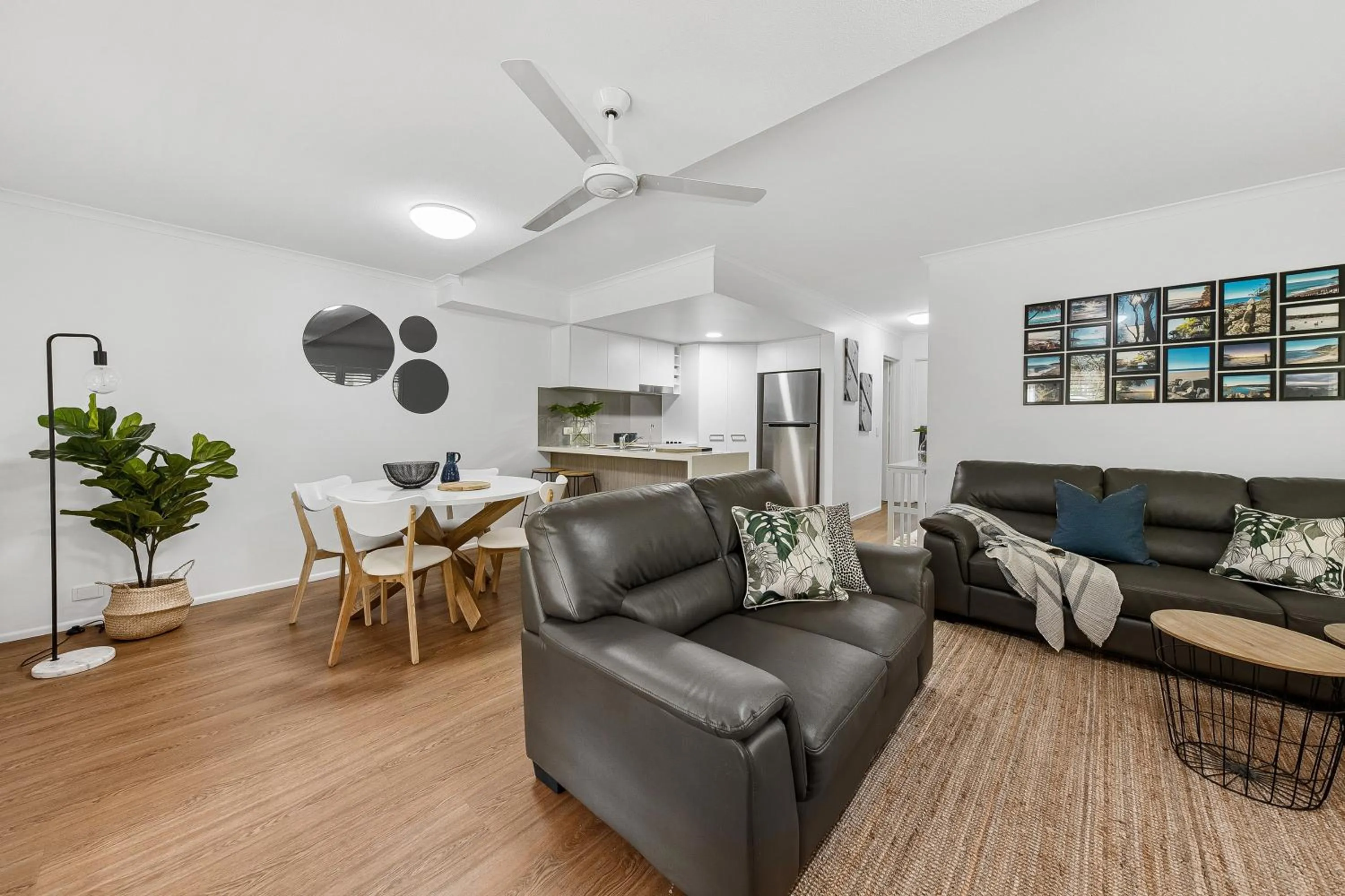 Living room in Sunset Cove Noosa