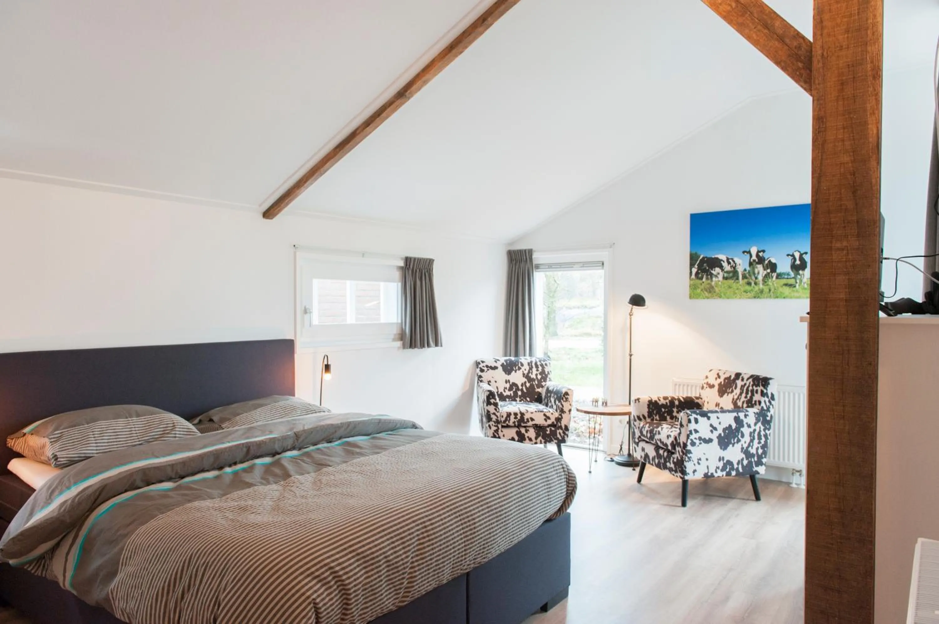 Bed in B&B Morskershoeve