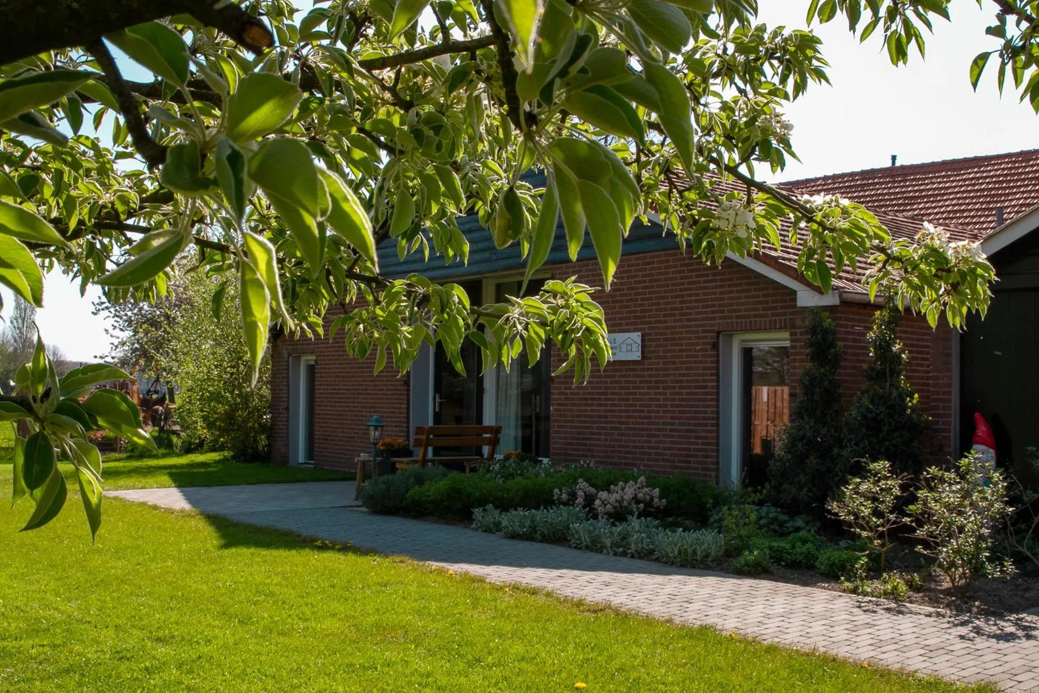 Facade/entrance in B&B Morskershoeve