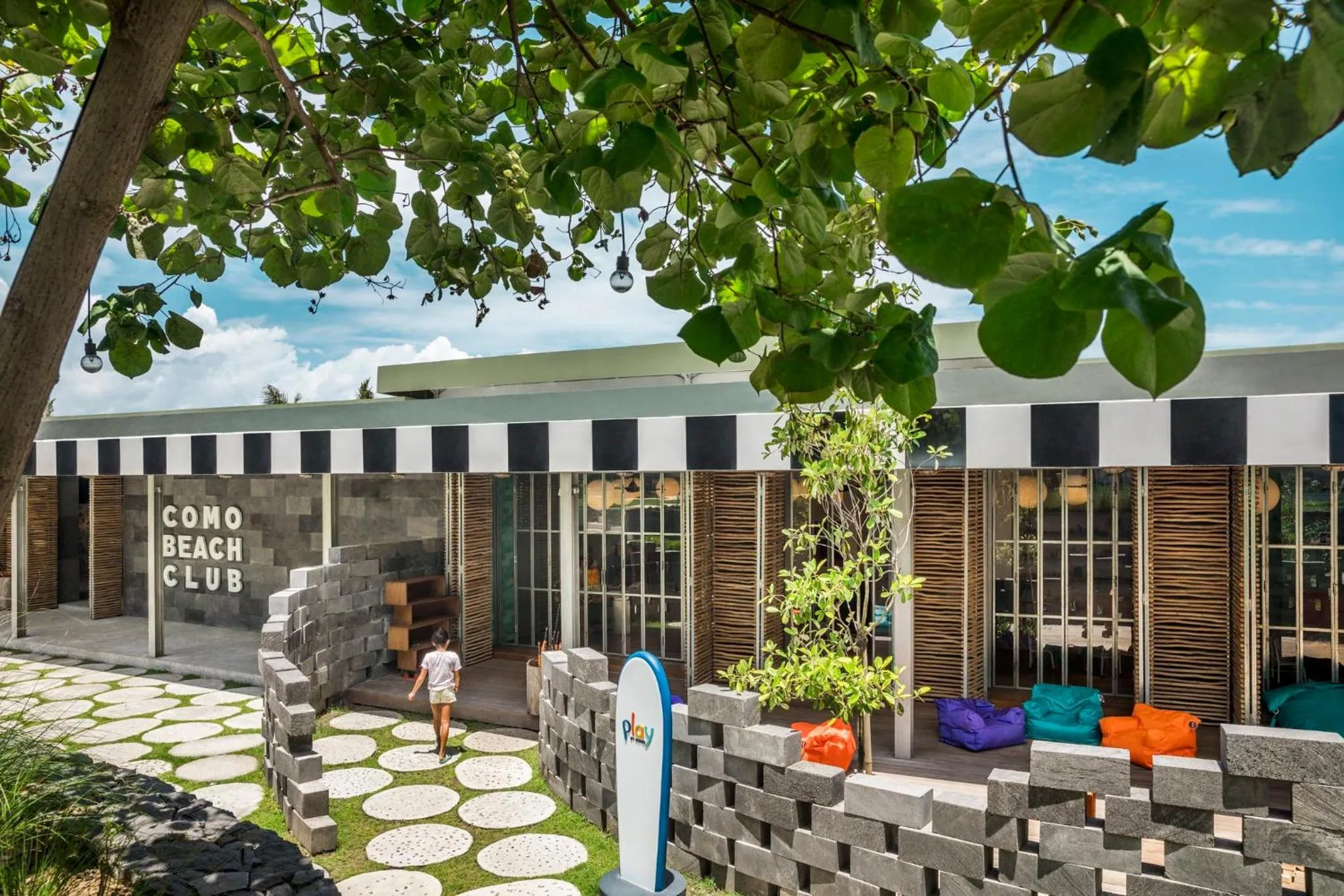 Children play ground in COMO Uma Canggu