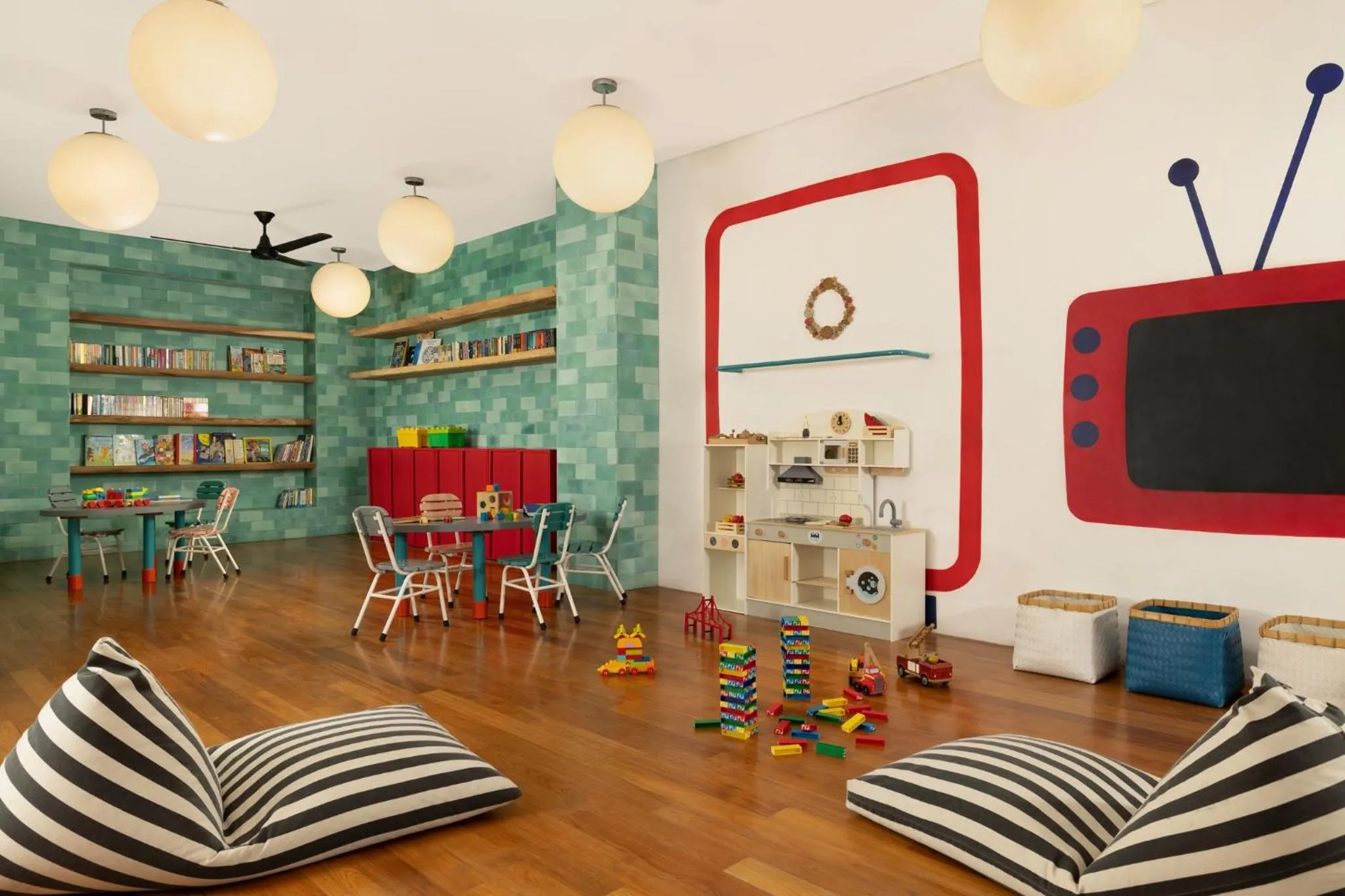 Children play ground in COMO Uma Canggu