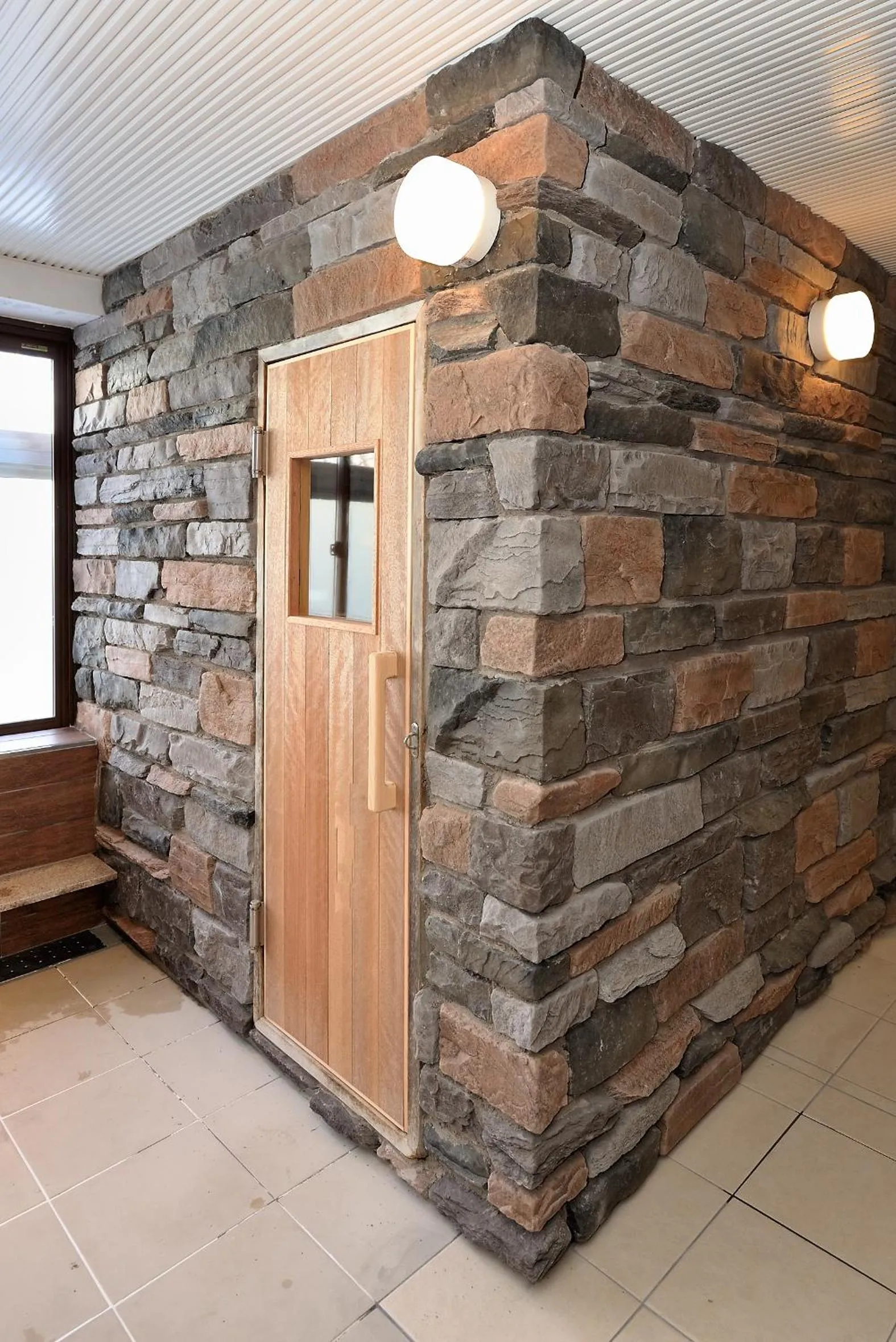 Sauna in Shiga Park Hotel