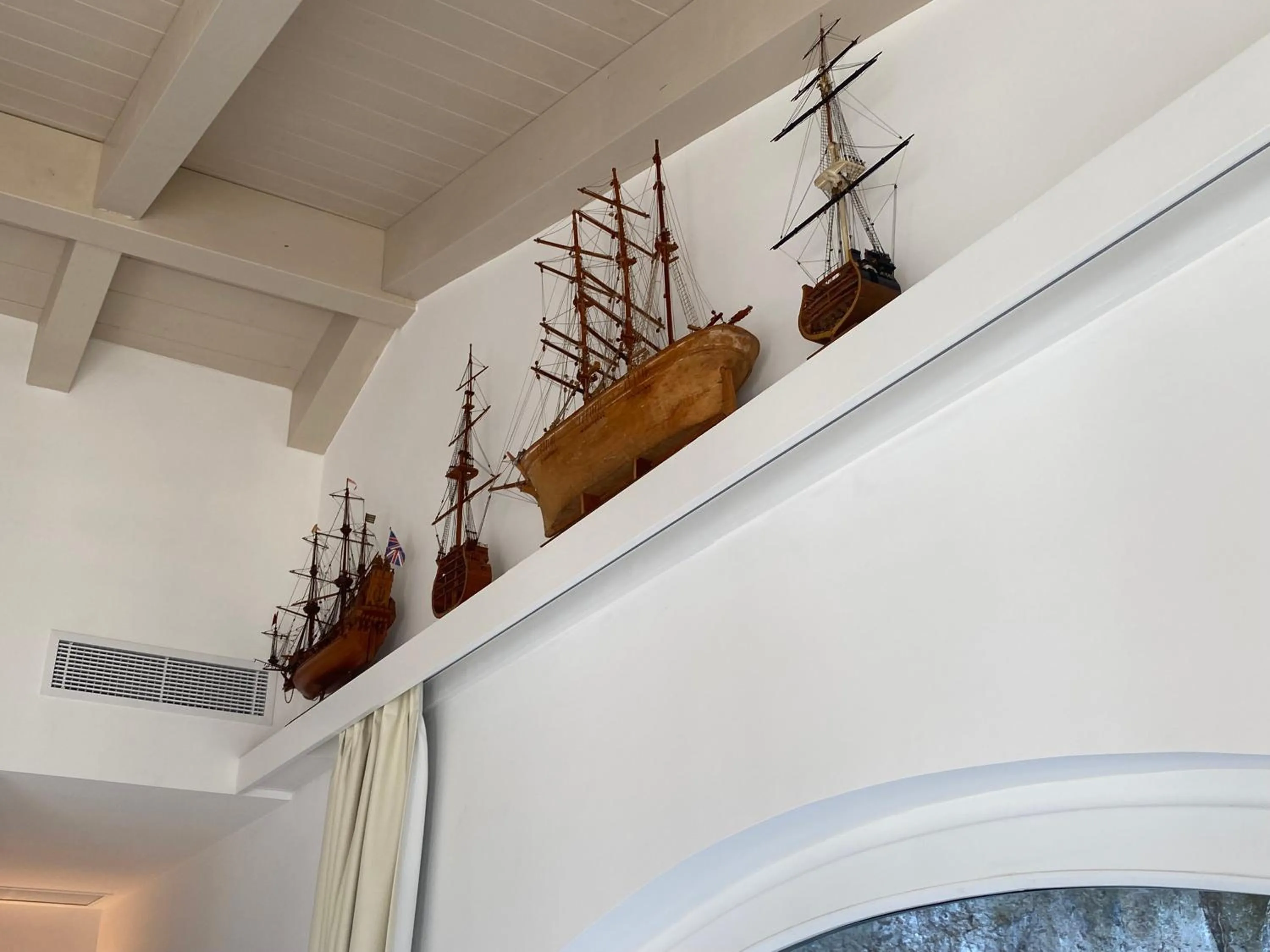 Decorative detail in Villa Silvana Relais