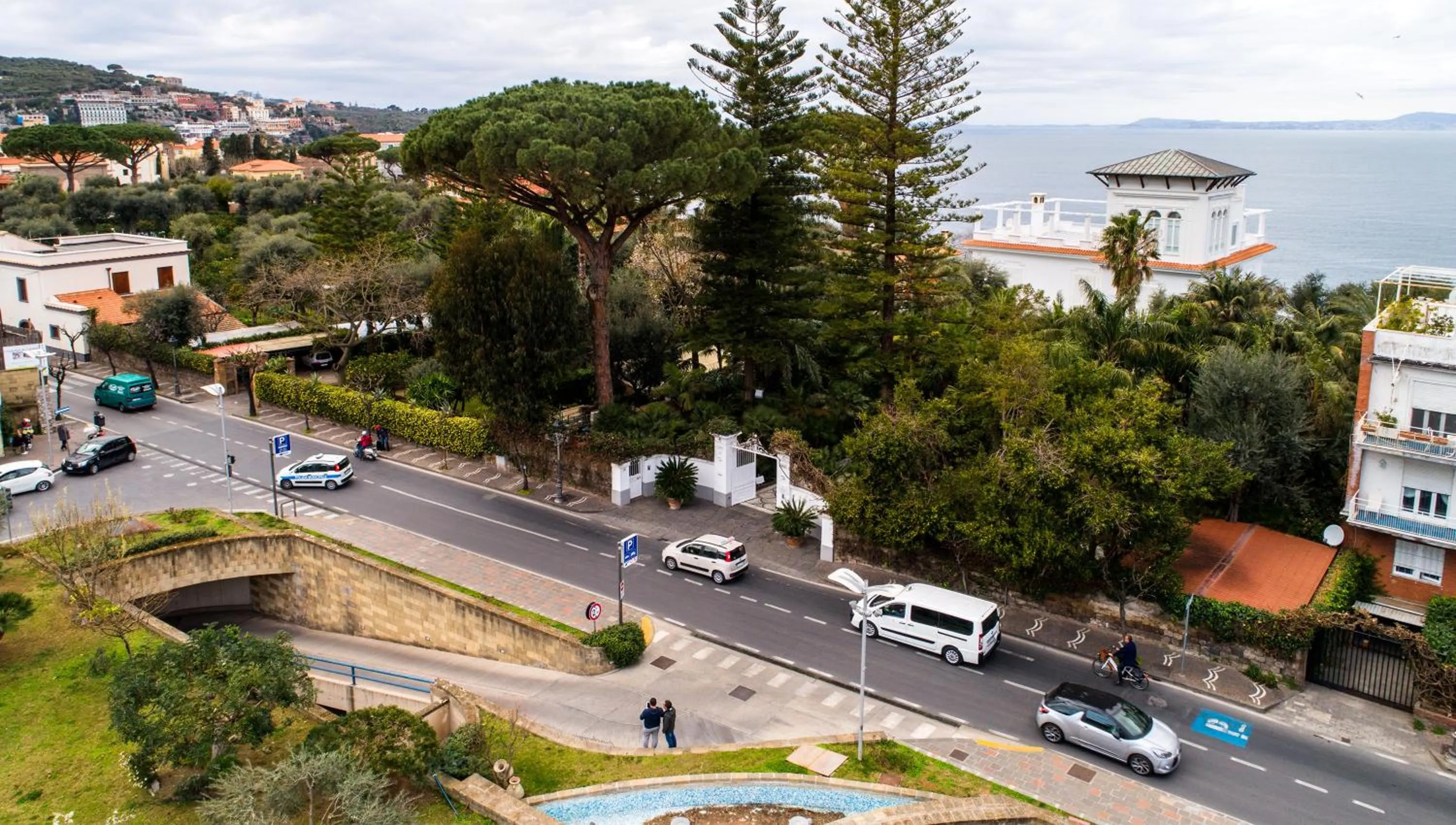 Bird's eye view in Villa Silvana Relais