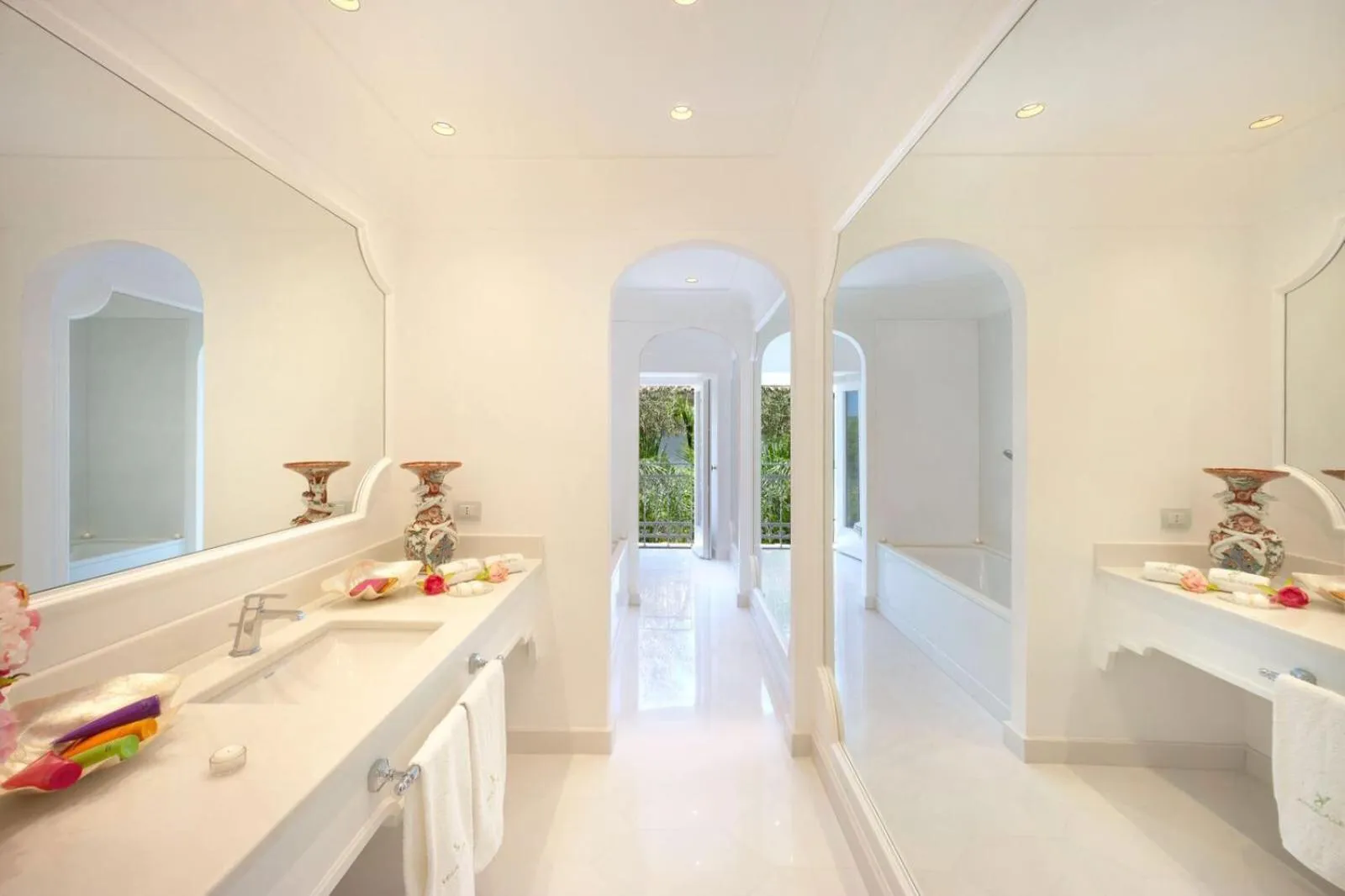 Bathroom in Villa Silvana Relais