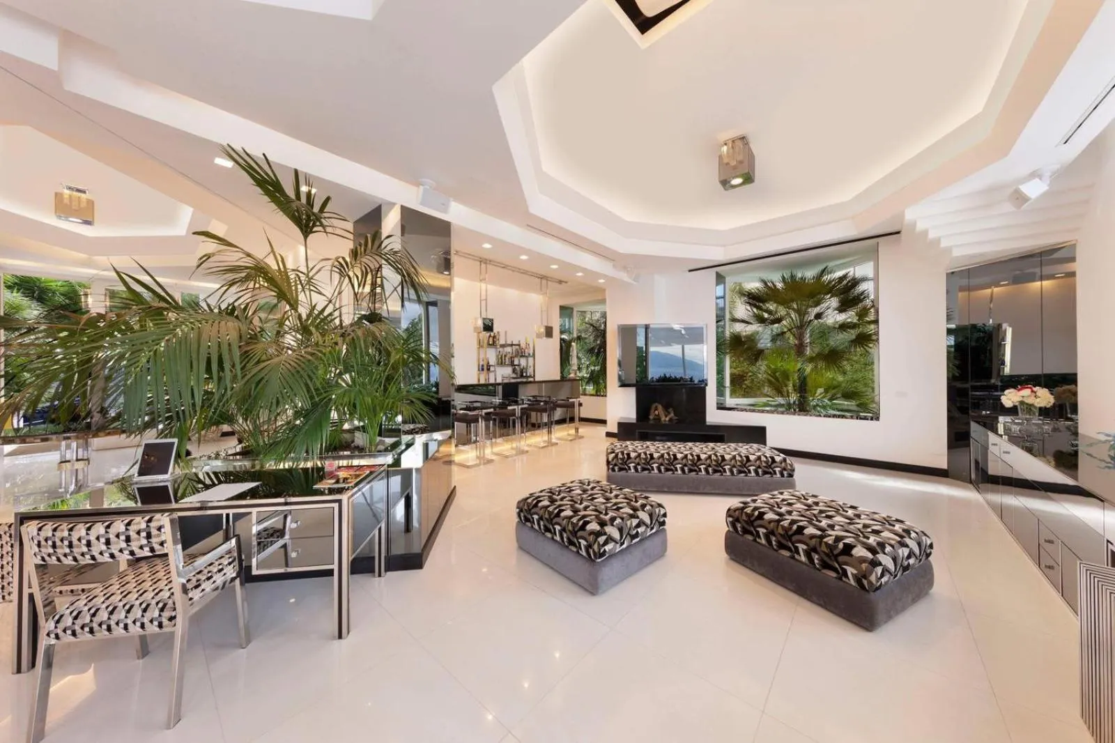 Living room in Villa Silvana Relais