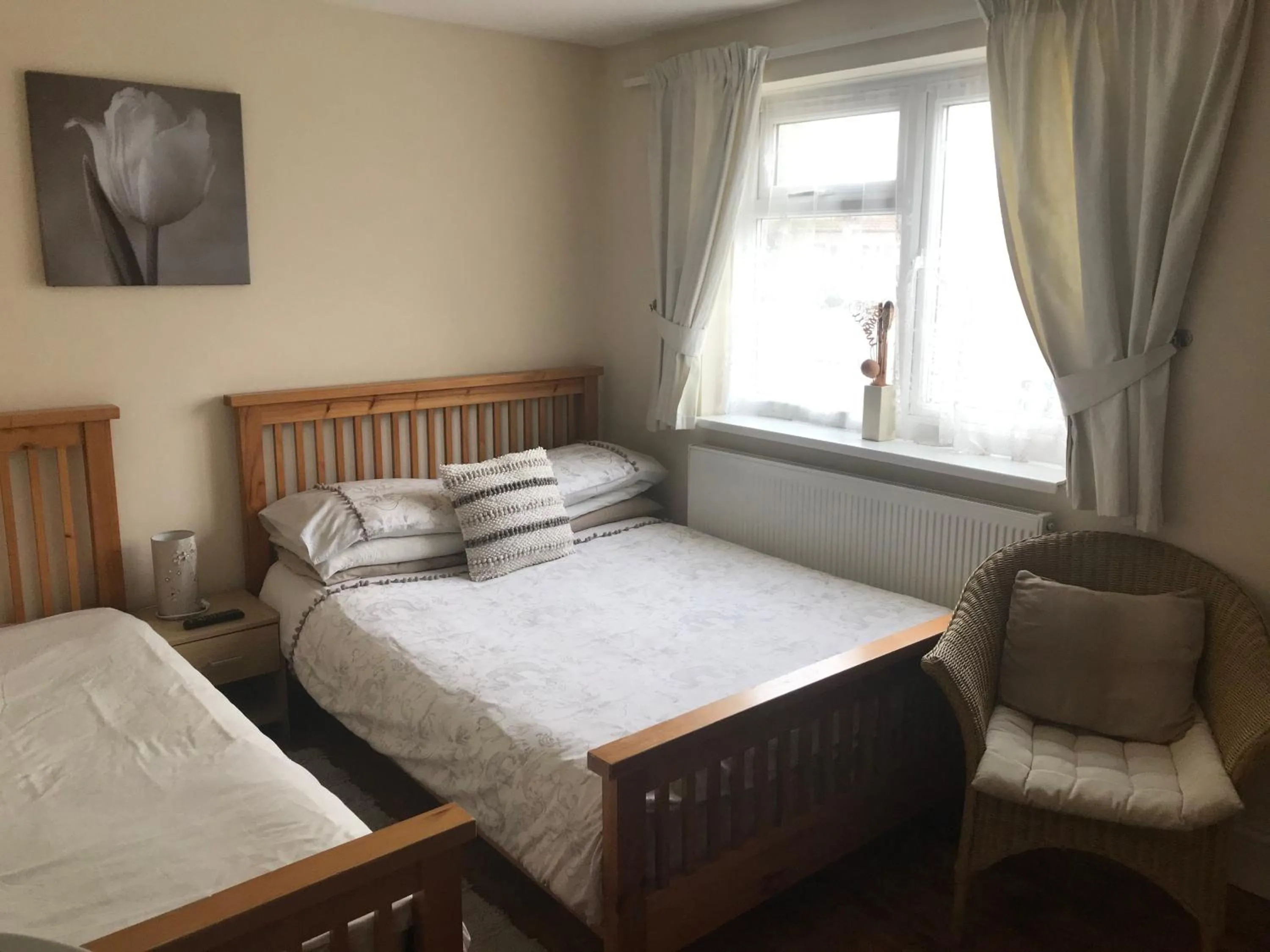 Bed in Abbey Lodge Guest House