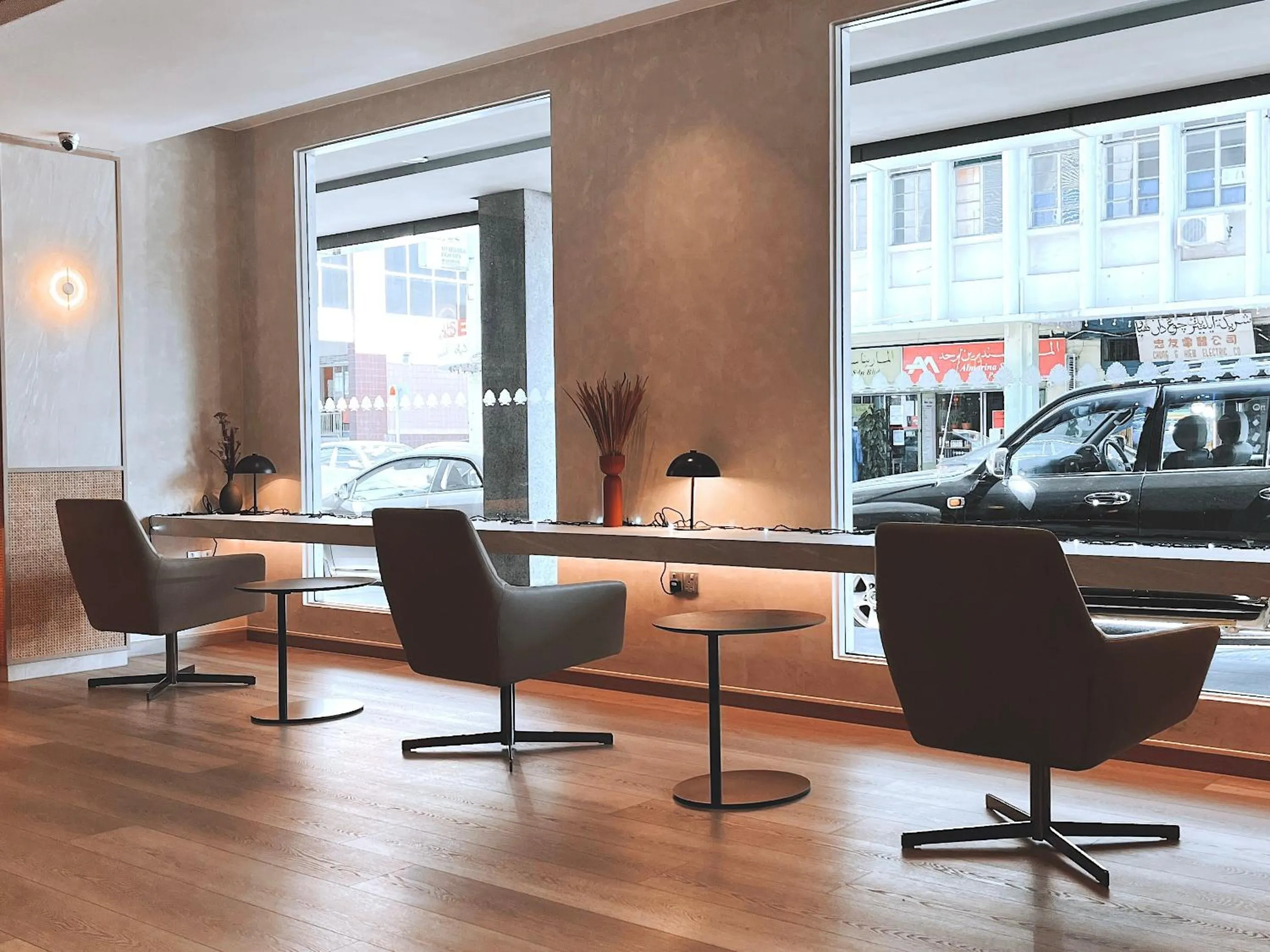 Lobby or reception in The Brunei Hotel