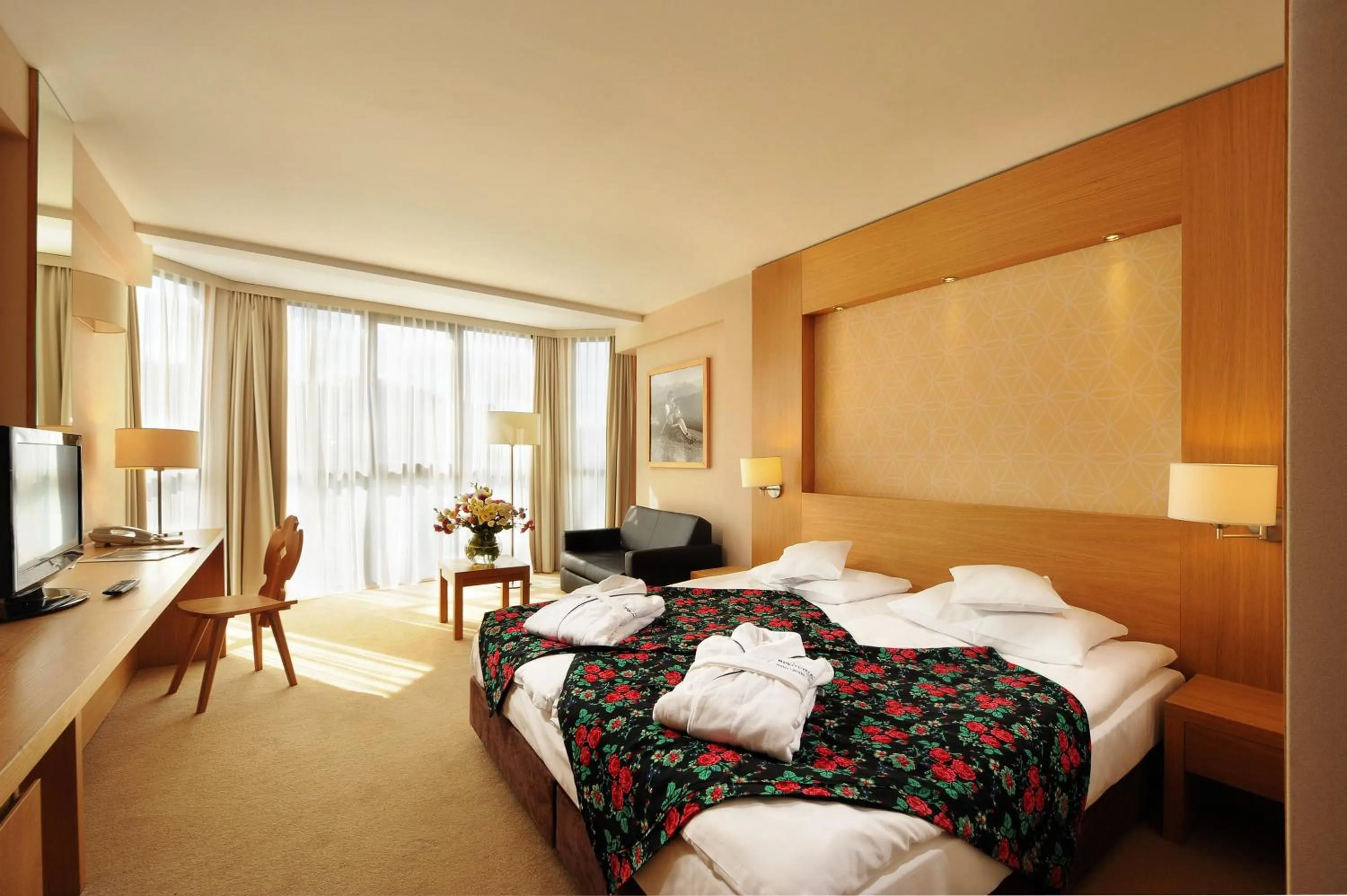 Photo of the whole room, Bed in Hotel BUKOVINA