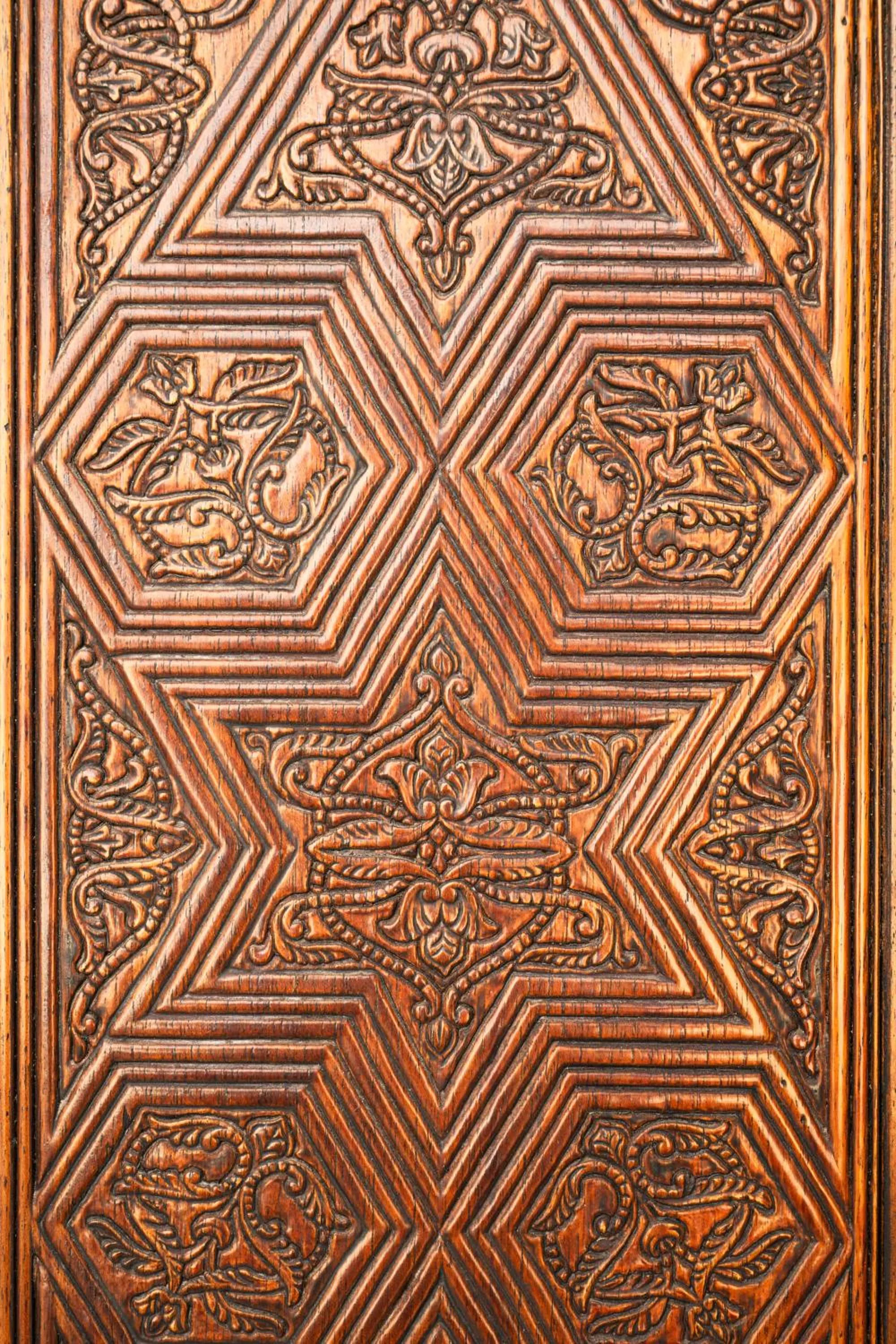 Decorative detail in Hotel La Fonda