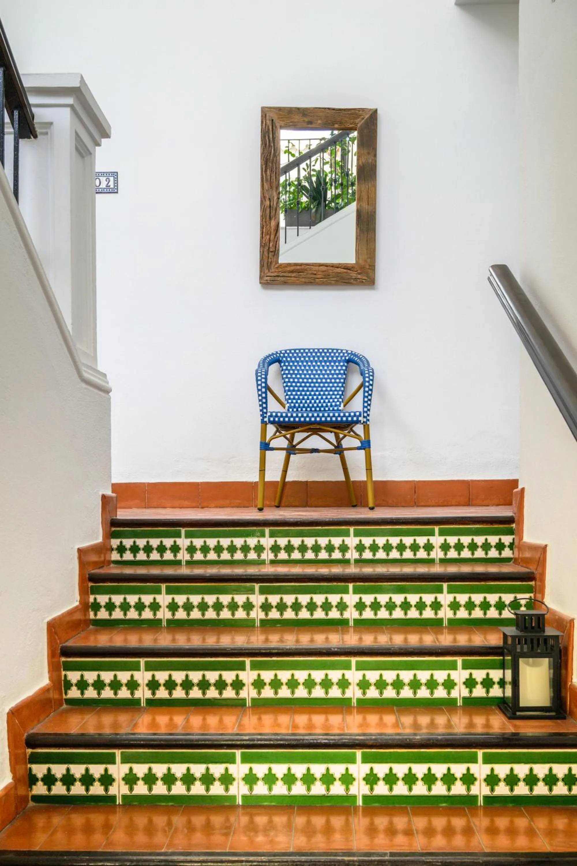 Property building in Hotel La Fonda