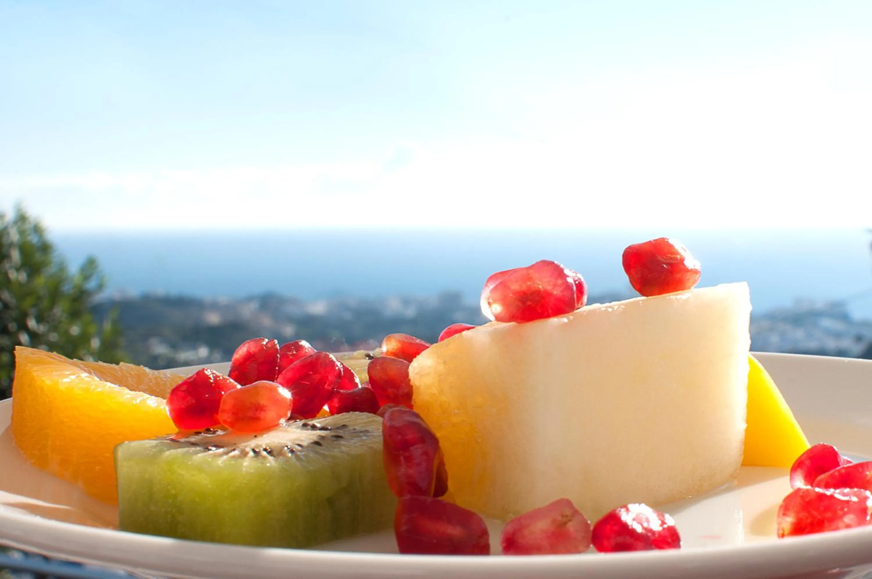 Food and drinks in Hotel La Fonda