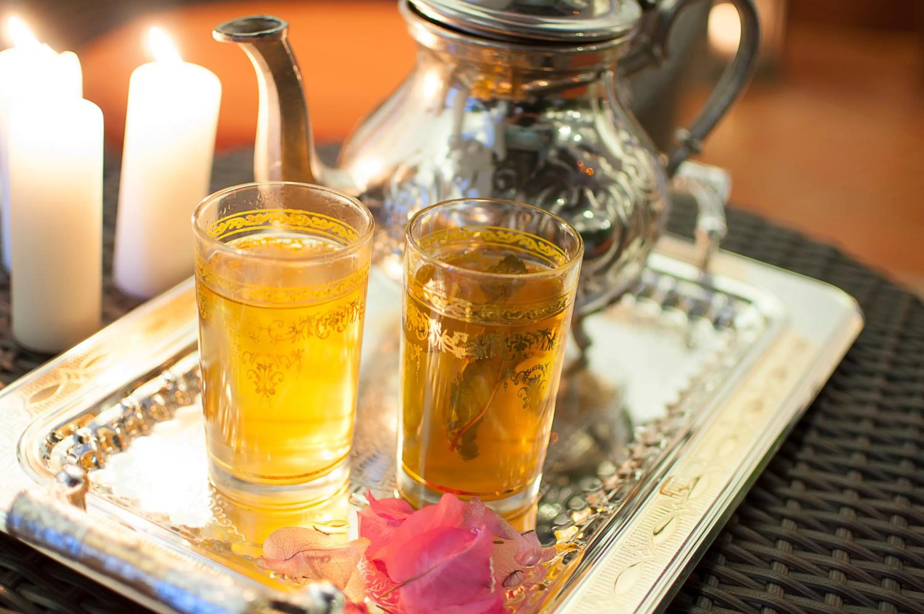 Food and drinks in Hotel La Fonda