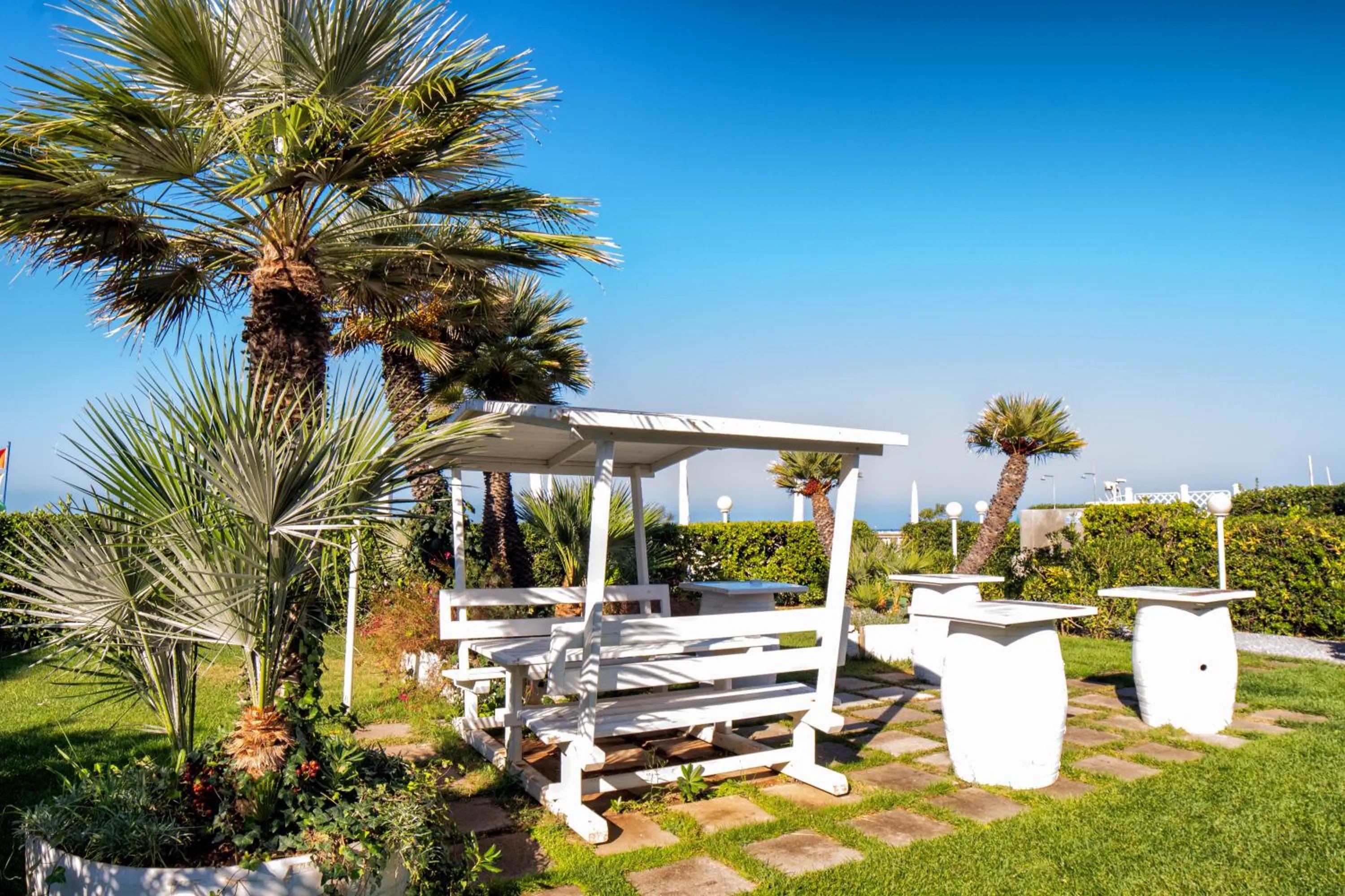 BBQ facilities in Residence Villa Piani