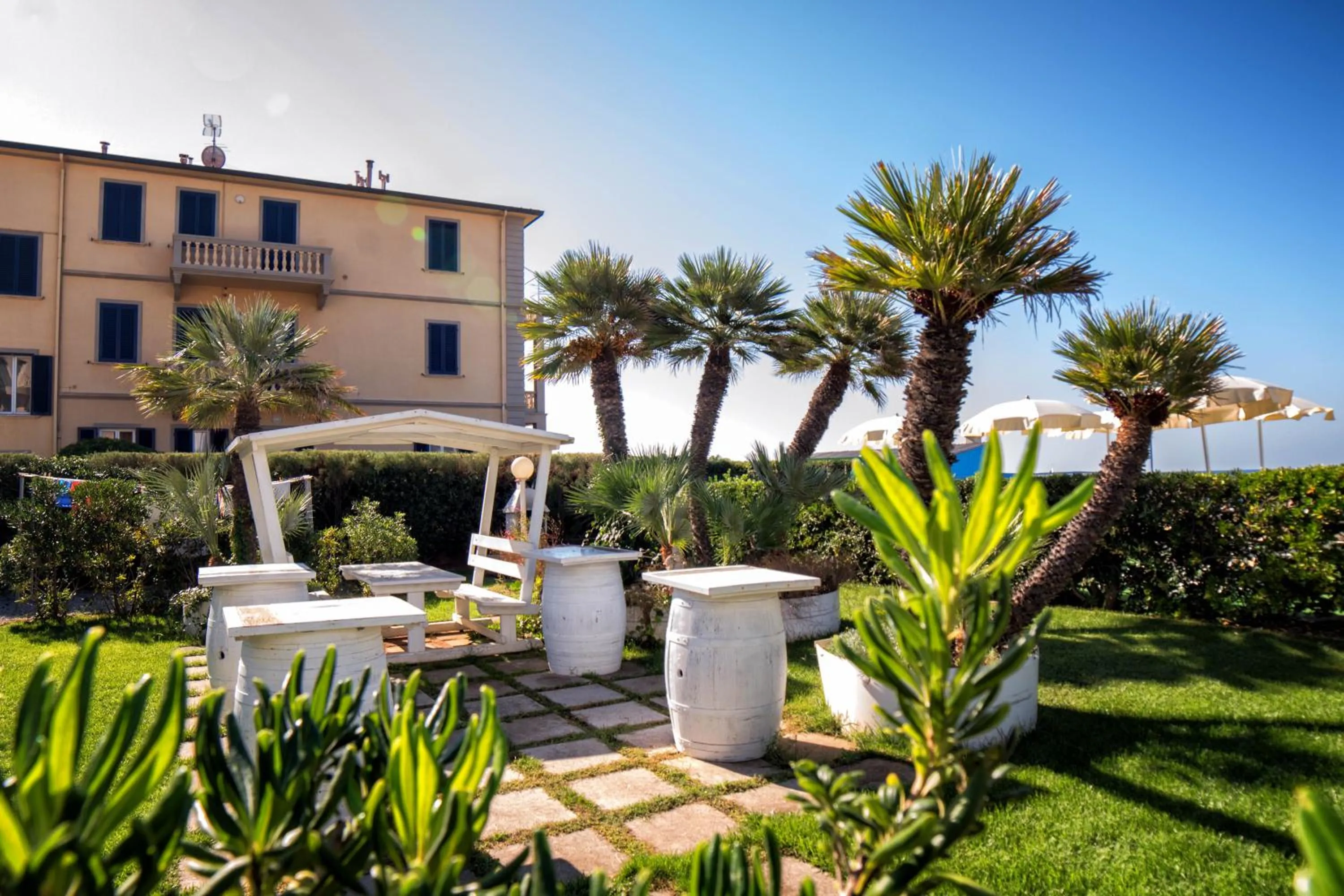 BBQ facilities in Residence Villa Piani