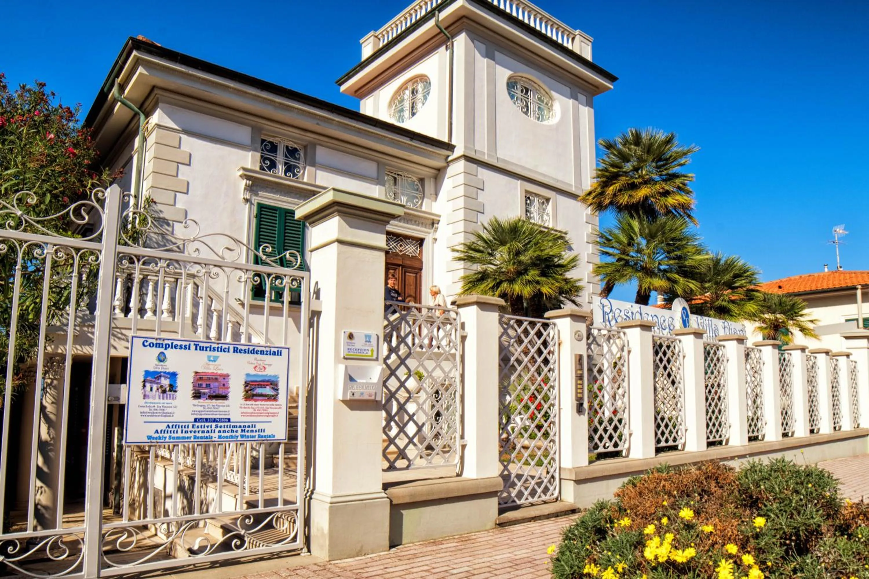 Property building in Residence Villa Piani