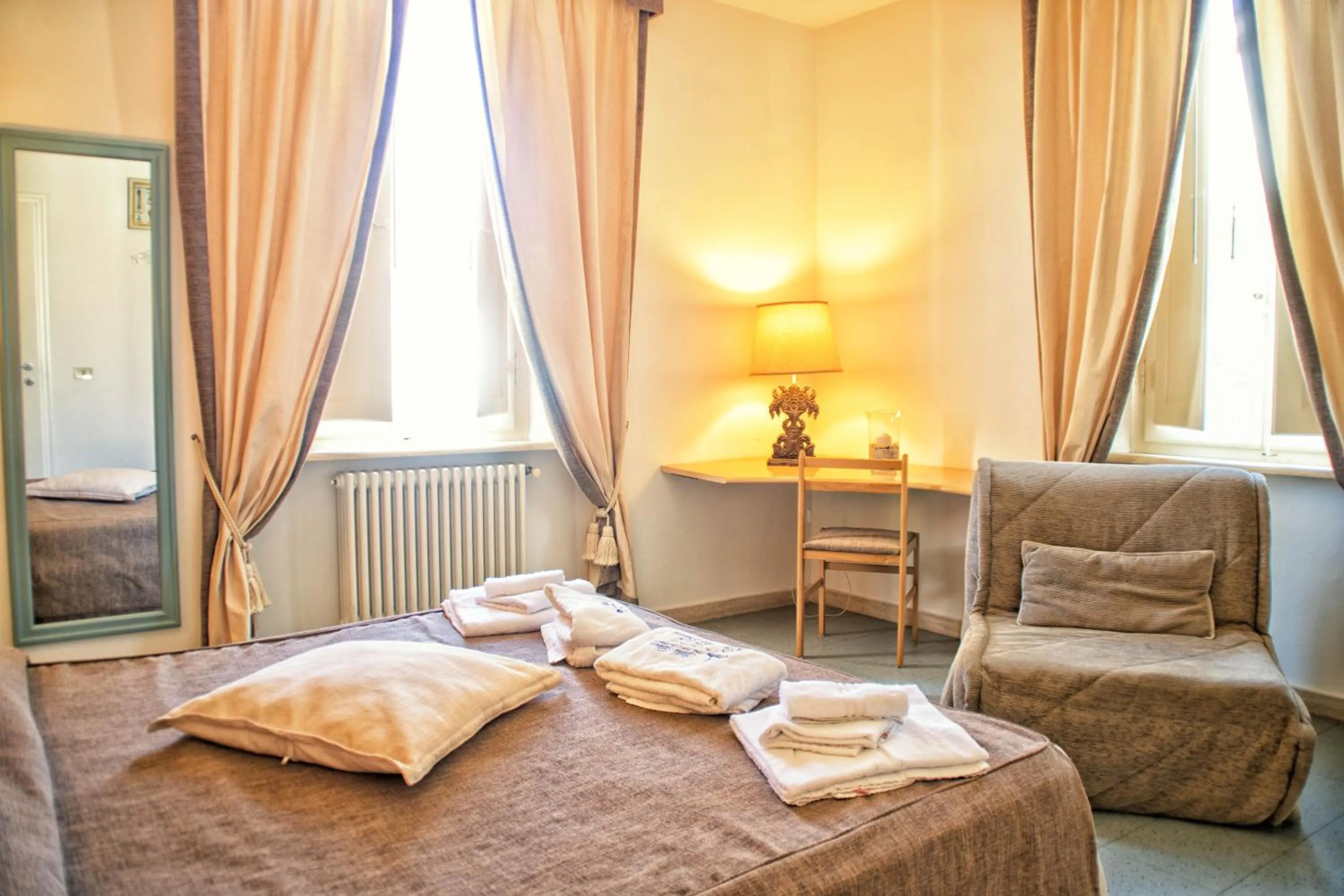 Bedroom, Bed in Residence Villa Piani