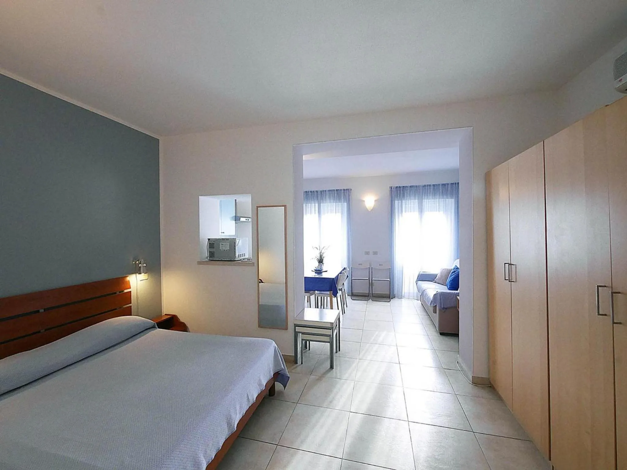 Living room, Bed in Residence Villa Livia