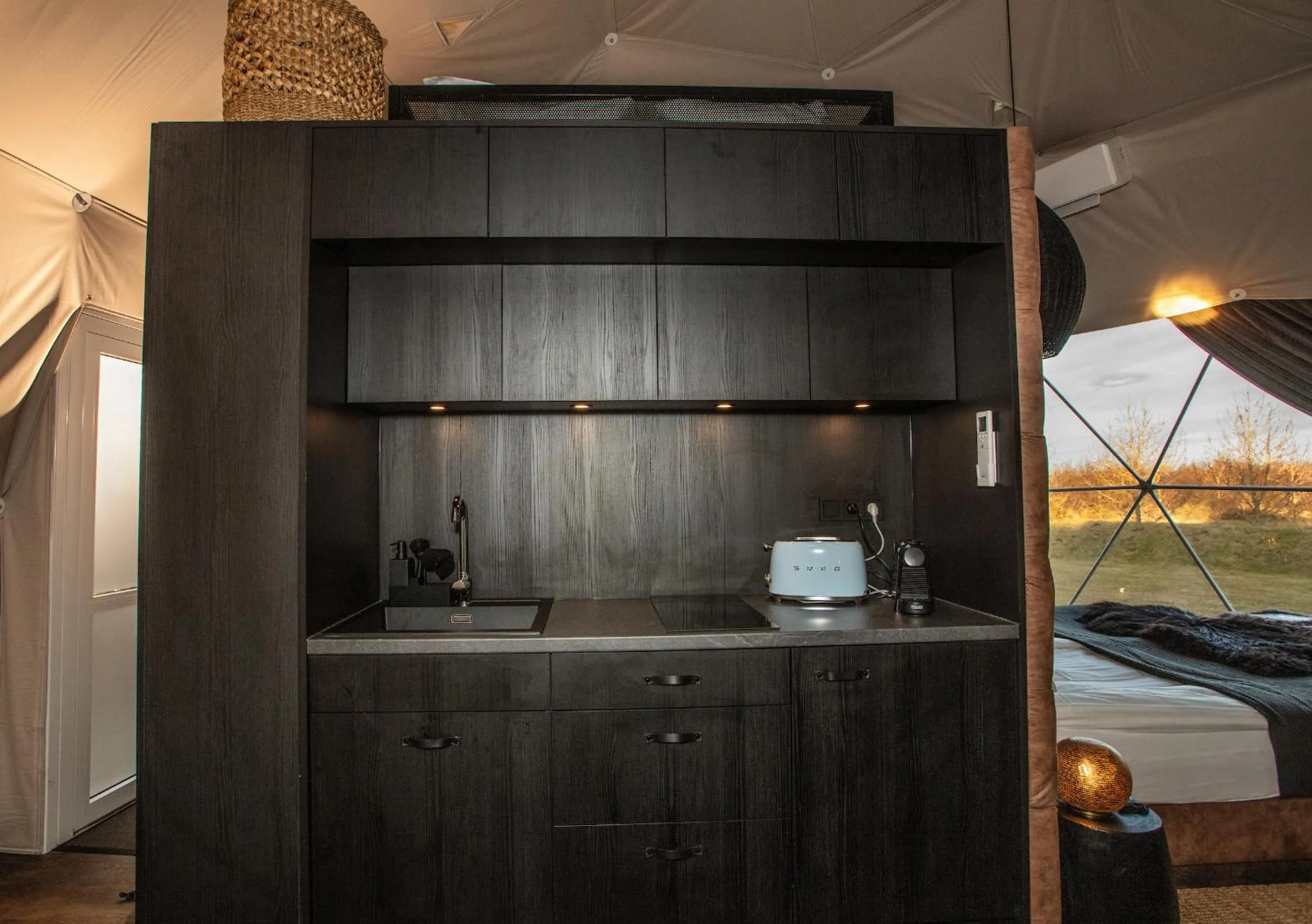 Kitchen or kitchenette in Reykjavik Domes