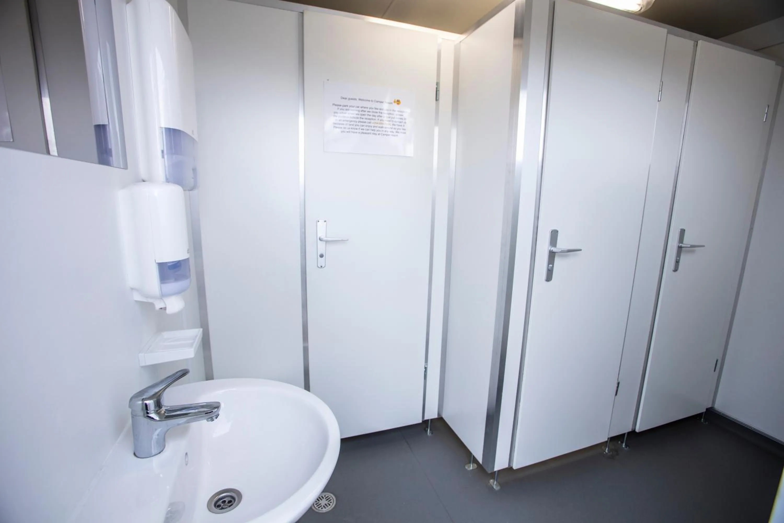 Toilet in Reykjavik Domes