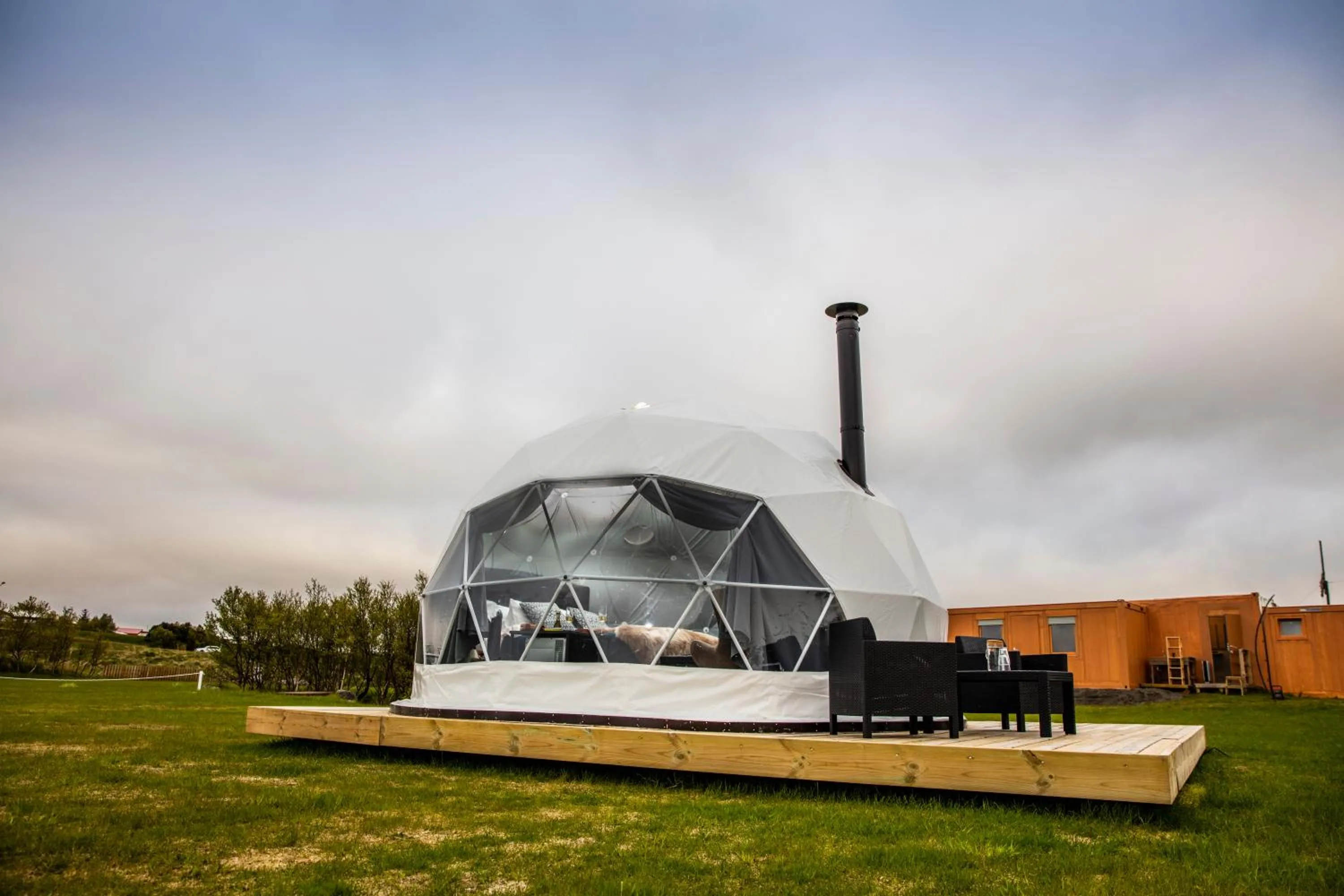 Property building in Reykjavik Domes