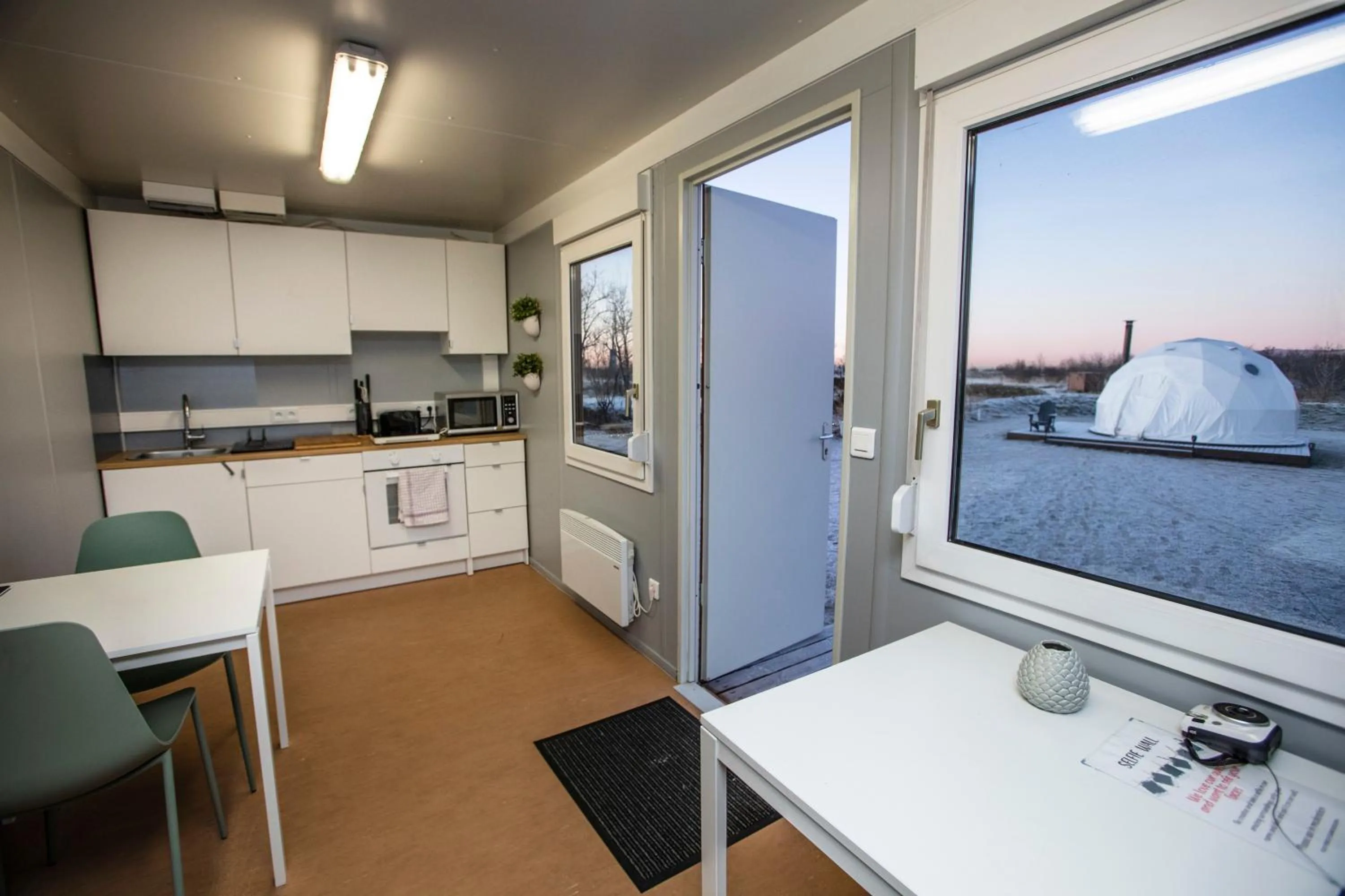 Kitchen or kitchenette in Reykjavik Domes