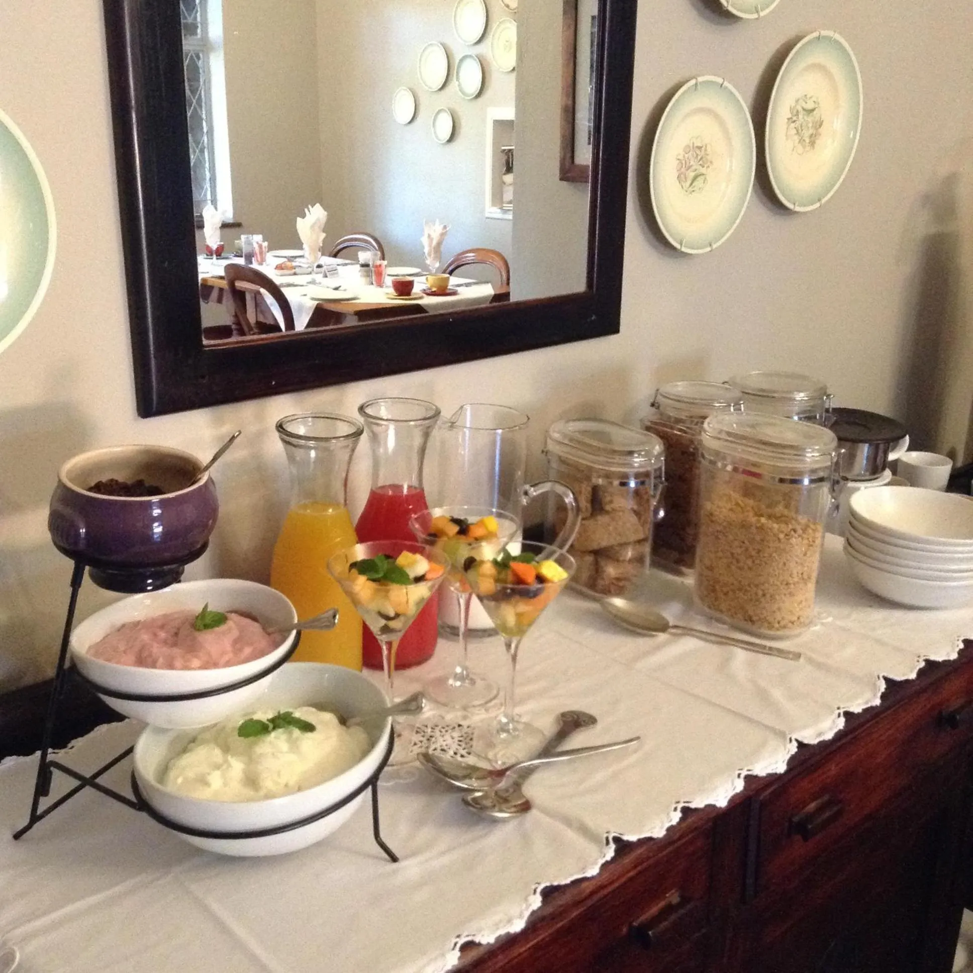 English/Irish breakfast in Gerald's Gift Guest House