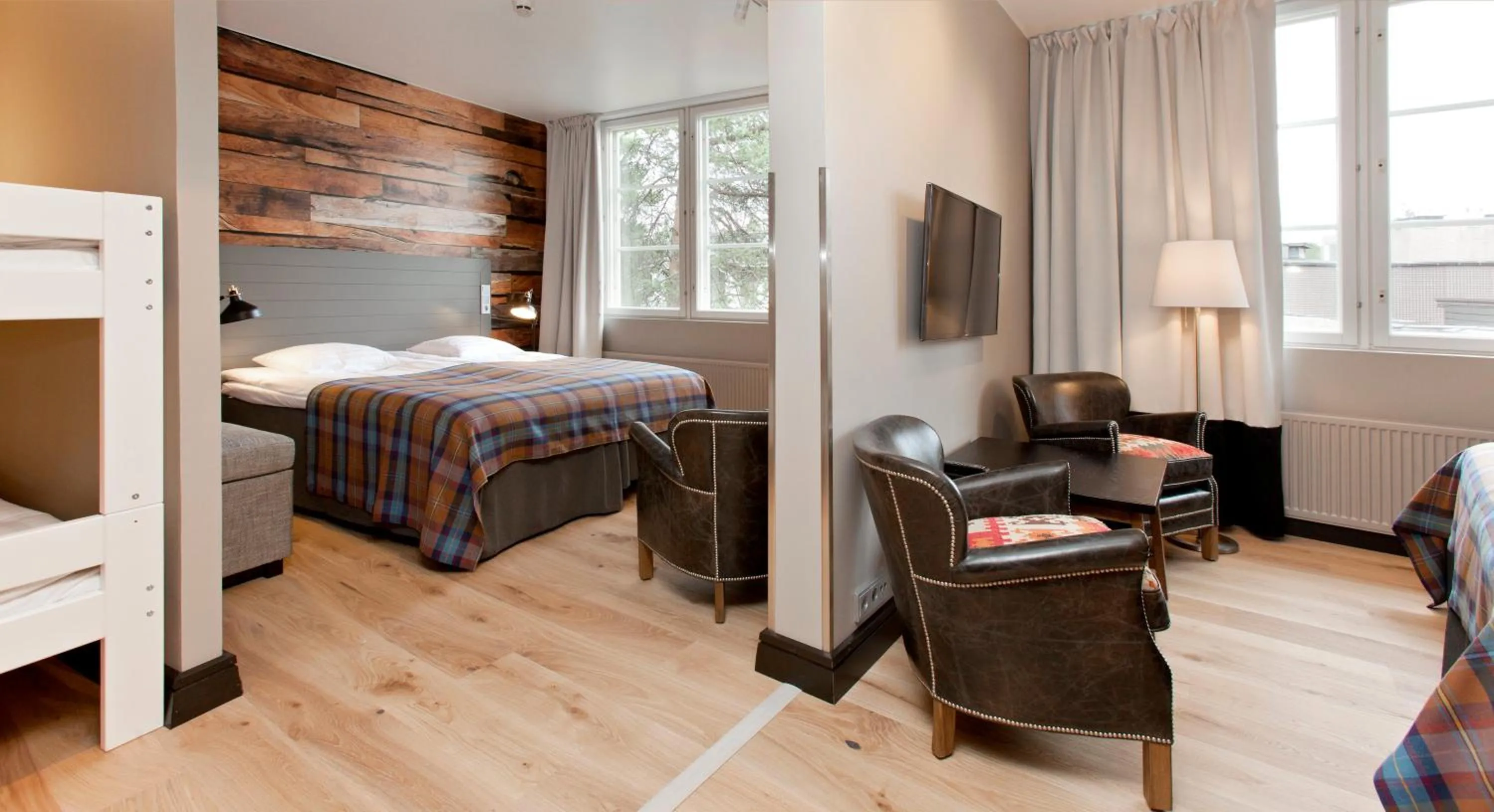 Bed in Holiday Club Kuusamon Tropiikki