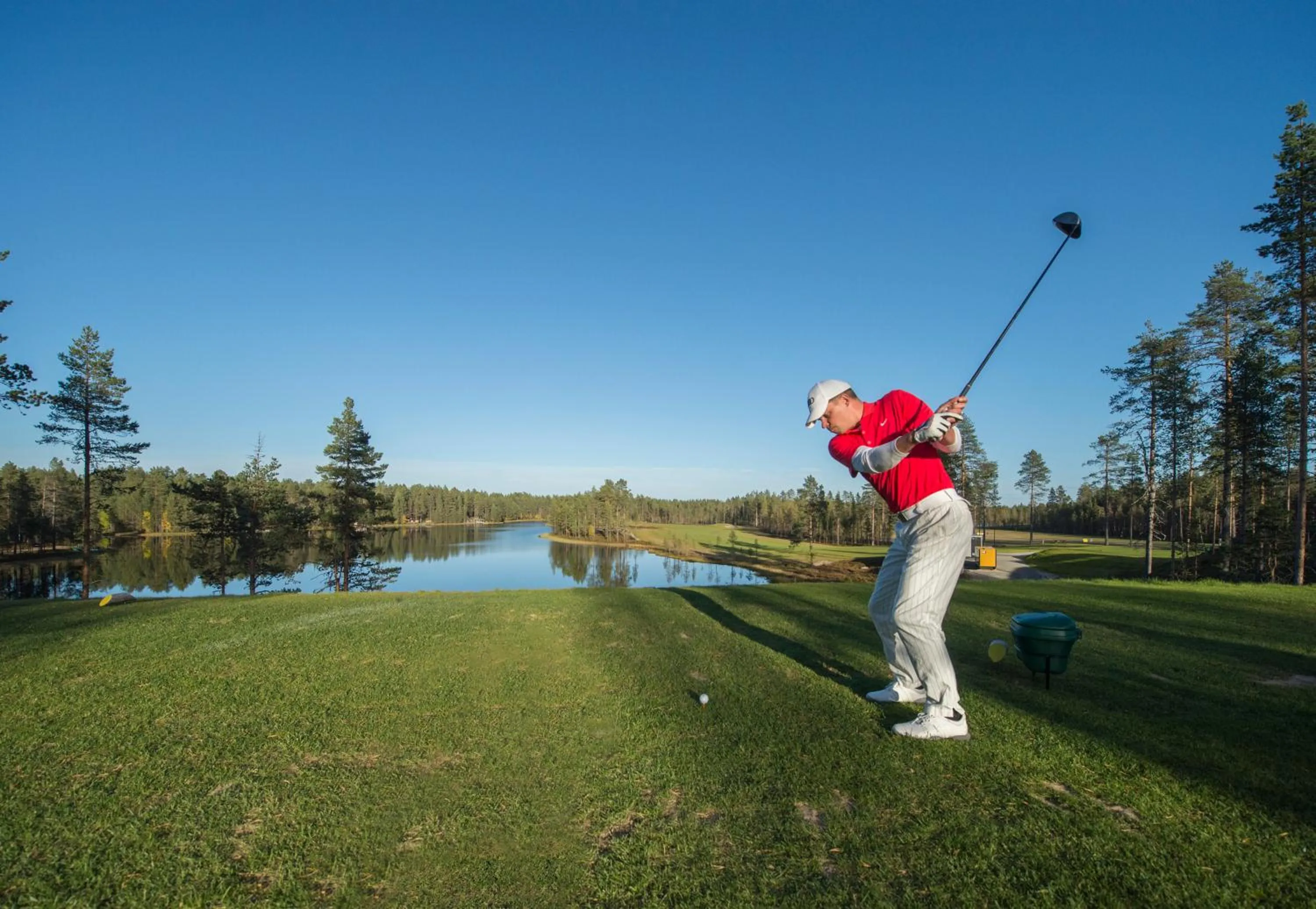Golfcourse in Holiday Club Kuusamon Tropiikki